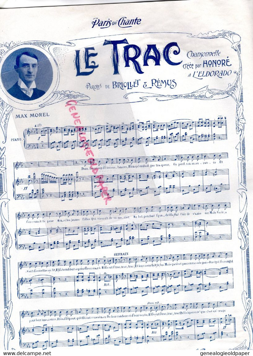 PARIS QUI CHANTE- PARTITION MUSIQUE-N°64 - 1904- POLIN-RODOLPHE BERGER VALSE-DRANEM-PAULA BREBION-ECHELLE MORTREUIL