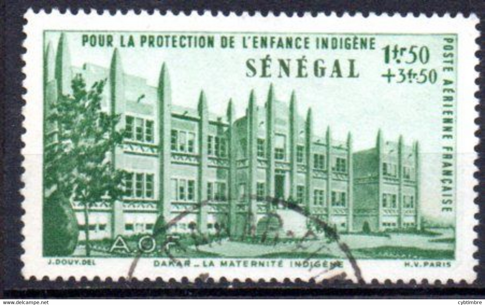 Sénégal: Yvert N° A 18 - Poste Aérienne