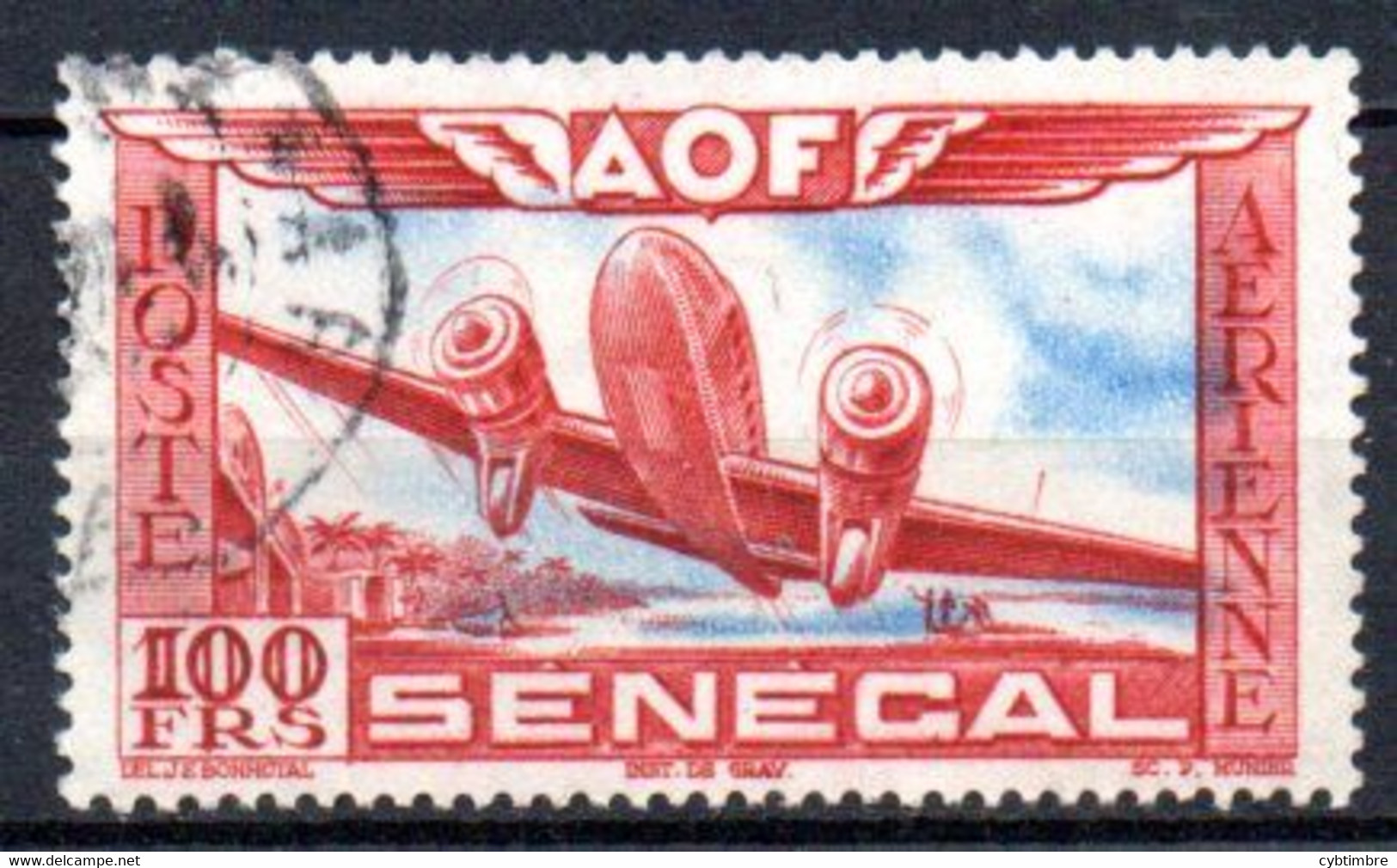 Sénégal: Yvert N° A 30 - Airmail