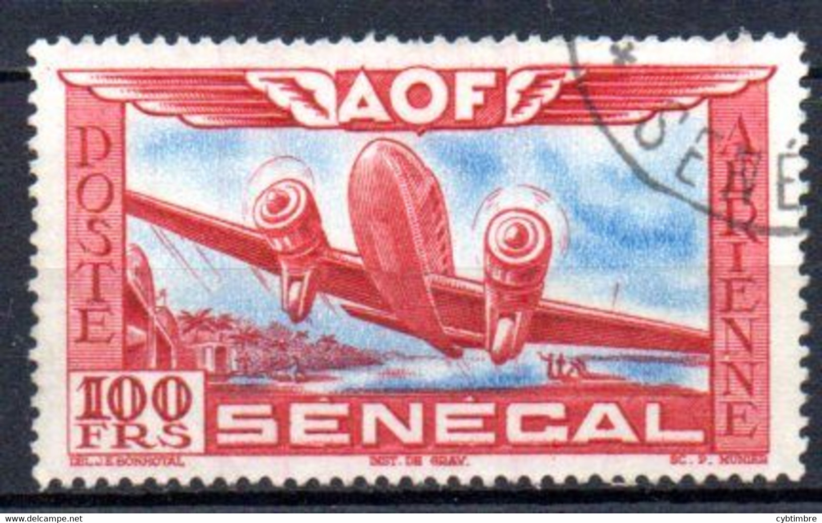 Sénégal: Yvert N° A 30 - Airmail