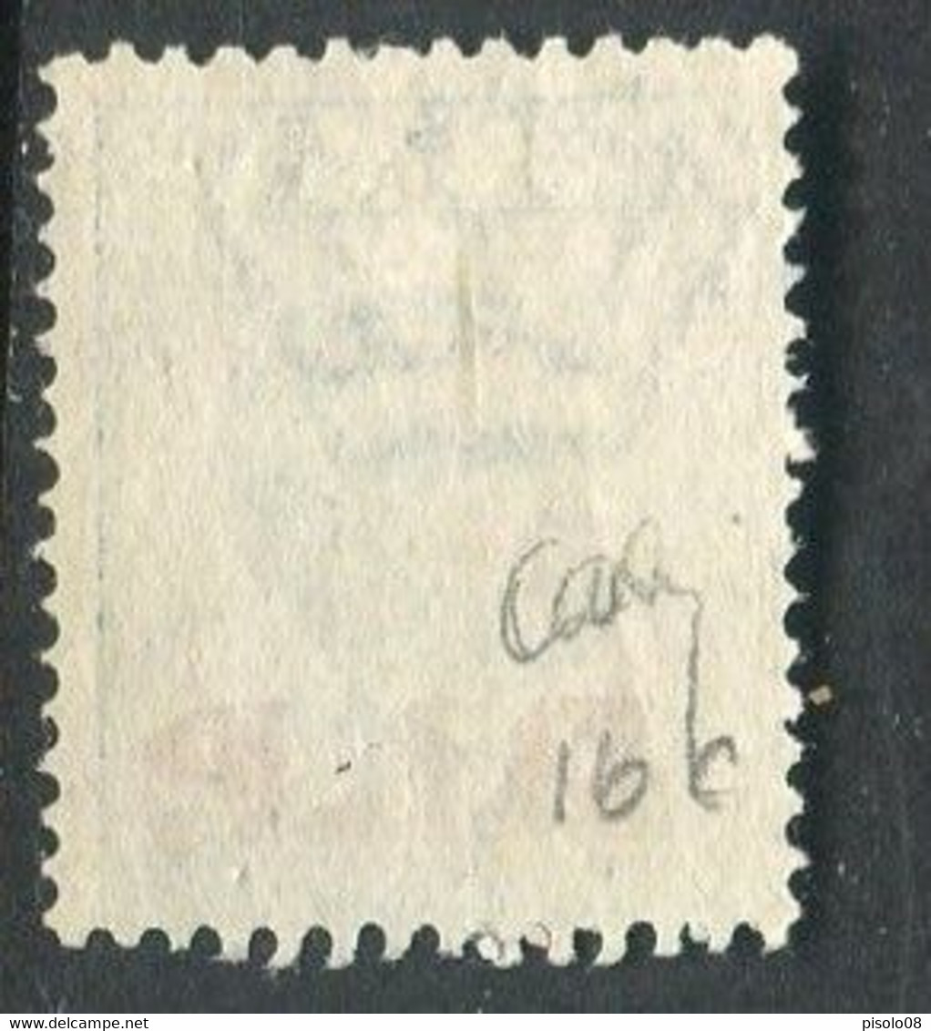 REGNO 1923 B.L.P 25 C. SASSONE N. 16 USATO - Sellos Para Sobres Publicitarios
