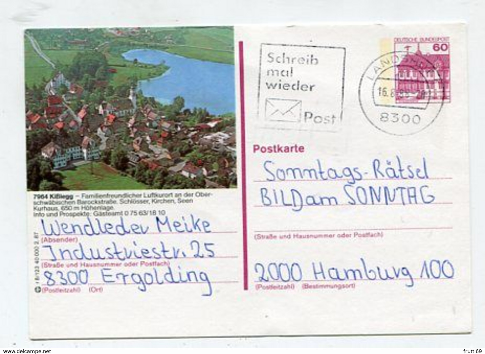 AK 028630 GERMANY - Kißlegg - Kisslegg