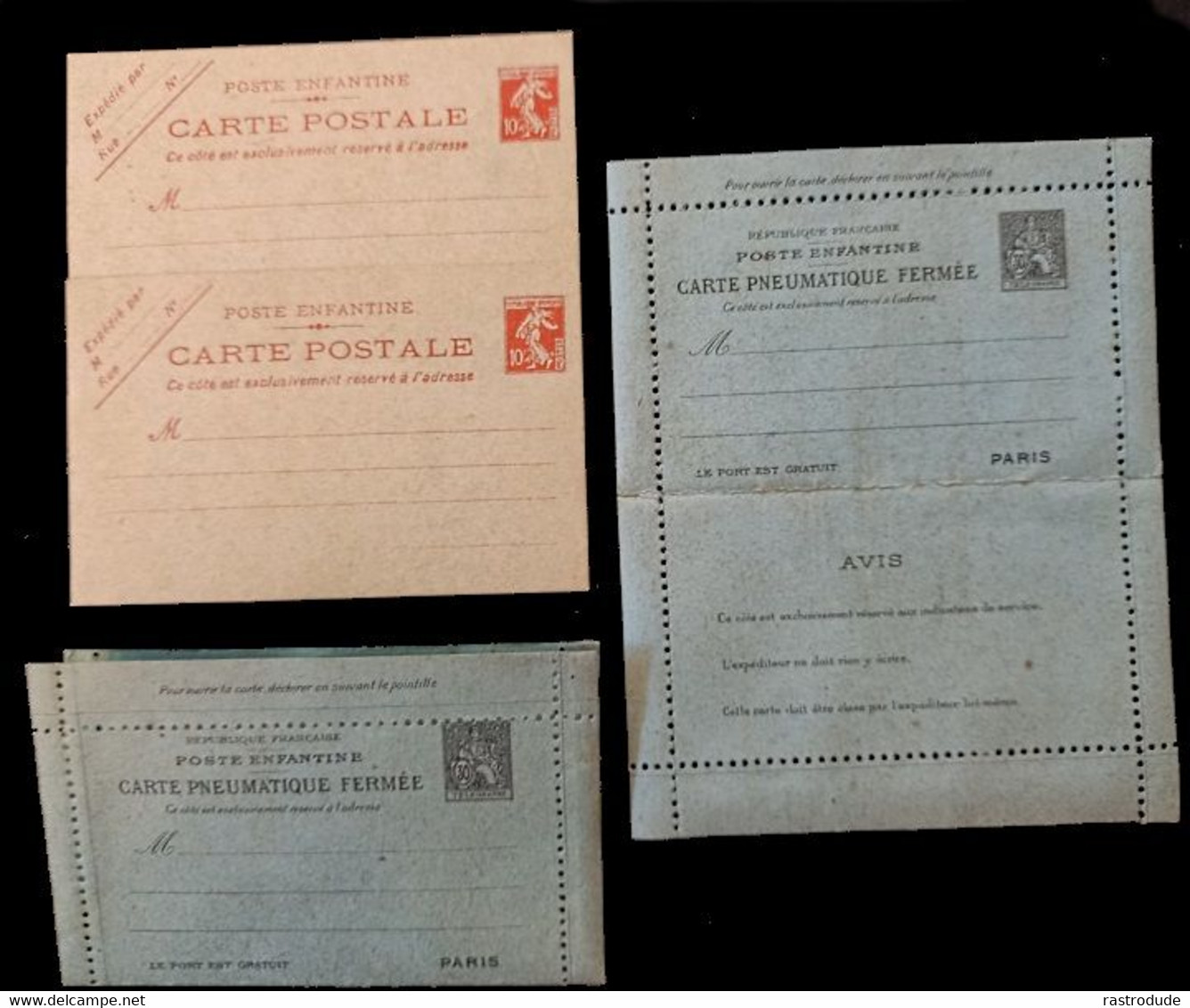 1900ca - JEU LA PETITE BURALISTE DES POSTES ET TÉLÉGRAPHES - TRÈS RARE