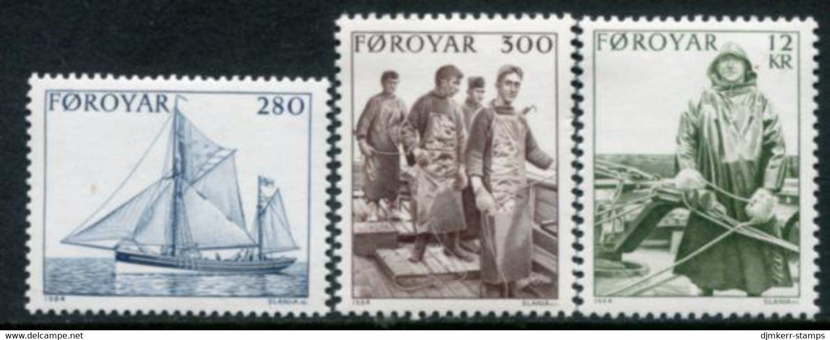 FAROE IS. 1984 Sea Fishing   MNH / **.  Michel 103-05 - Faroe Islands