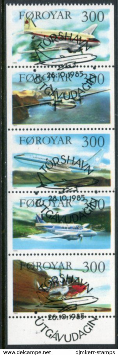 FAROE IS. 1985 Aircraft Used.  Michel 125-29, - Faroe Islands