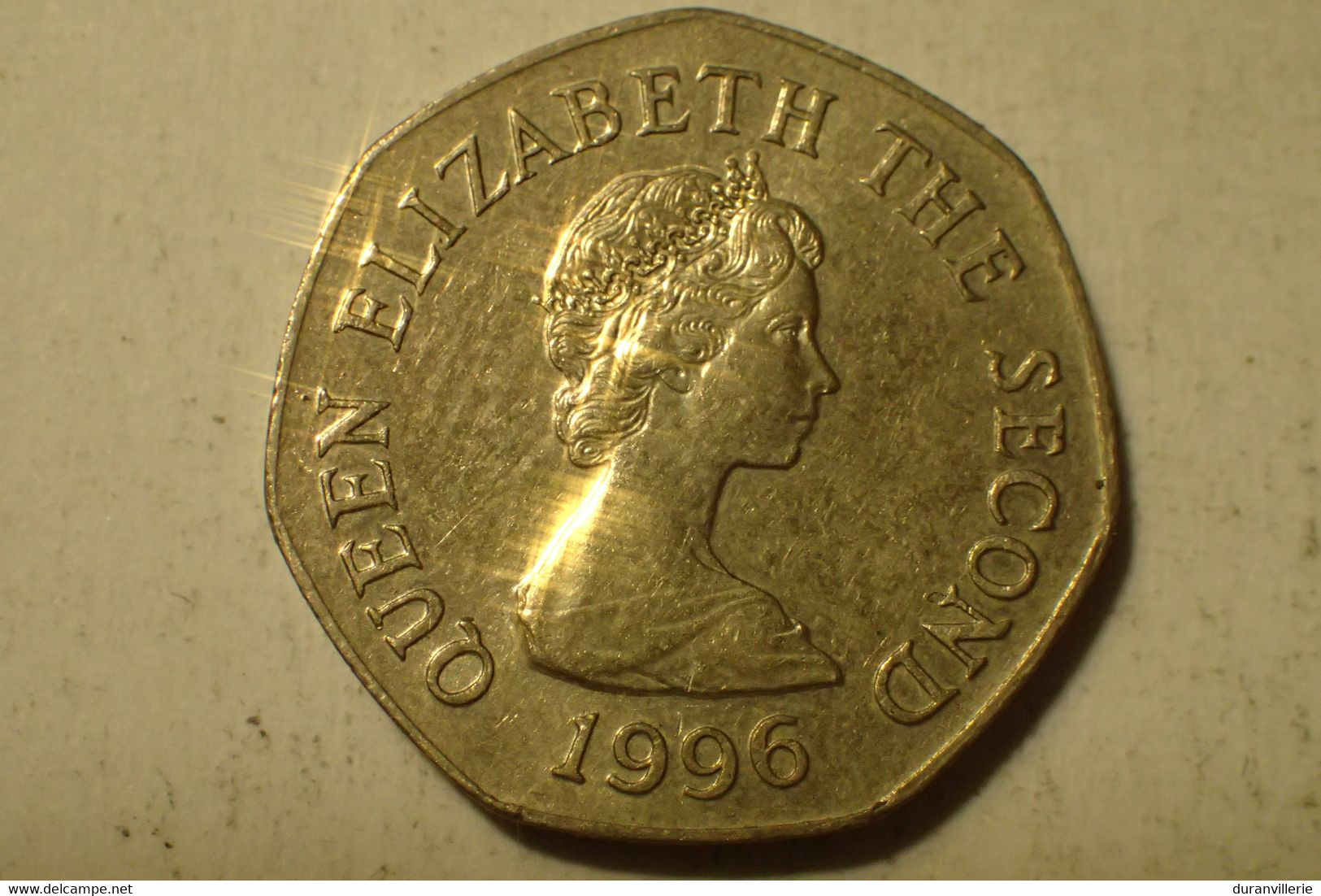 Jersey, Elizabeth II, 20 Pence, 1996, TTB, Copper-nickel, KM:66 - Islas Del Canal