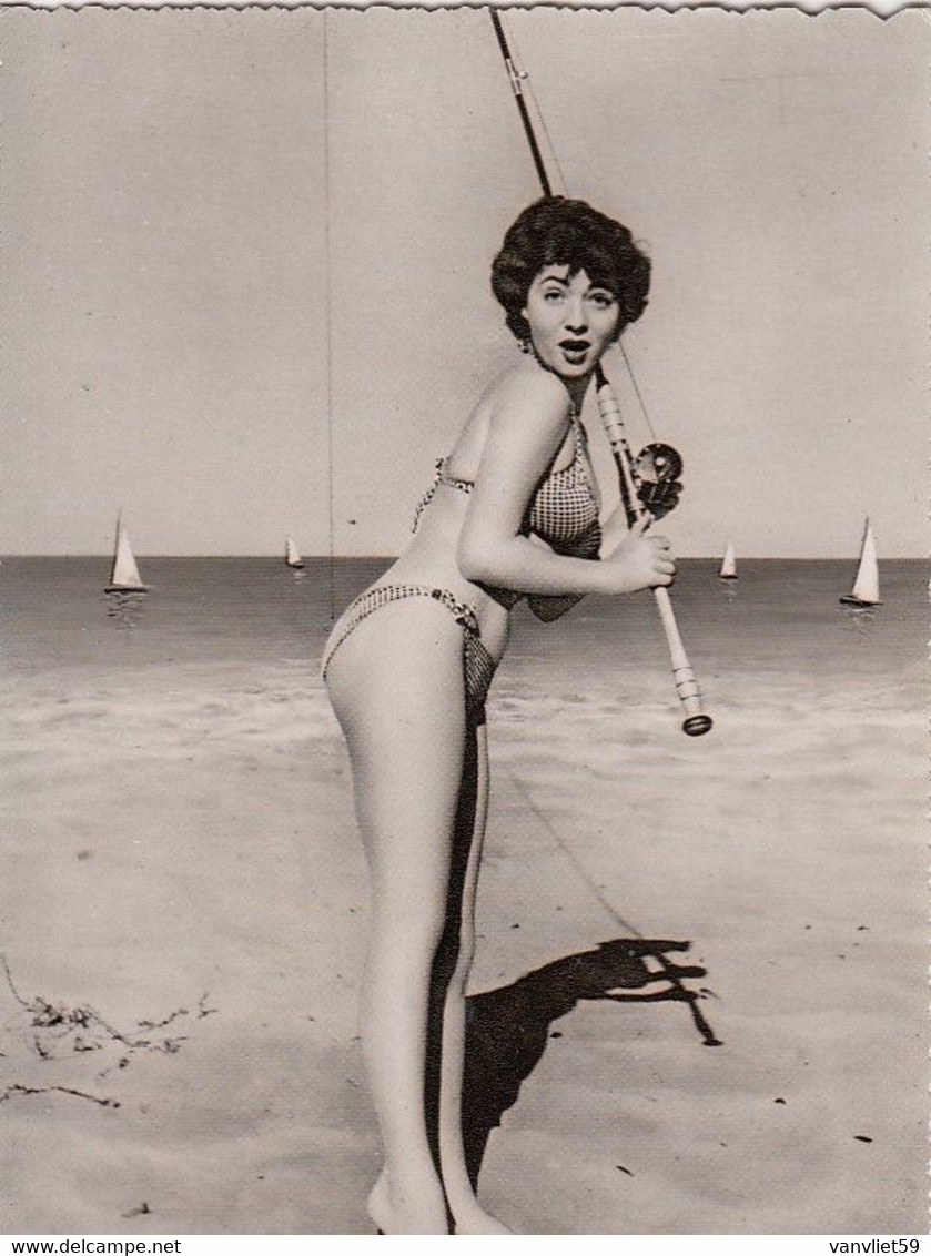 WOMAN-DONNA-FEMME-PIN UPS-GLAMUR-SEXI GIRL-PIN-UPS--CARTOLINA VERA PHOTO NON VIAGGIATA-1950-55 - Pin-Ups