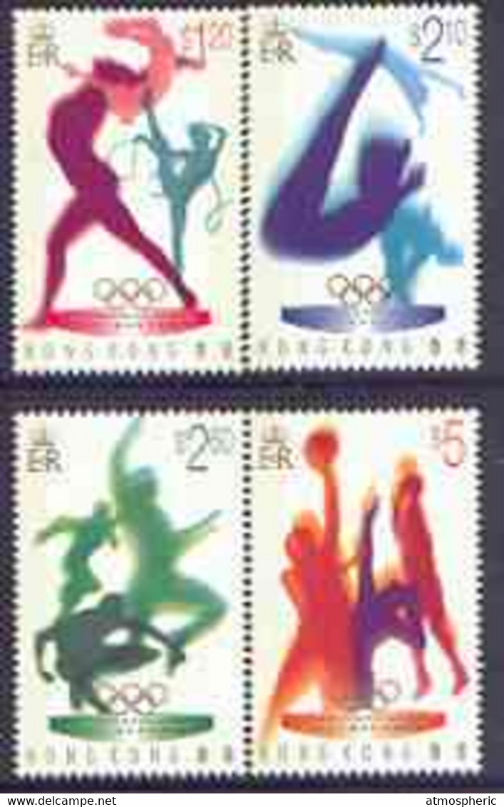 Hong Kong 1996 Atlanta Olympic Games Perf Set Of 4 Unmounted Mint, SG 822-25 - Nuovi