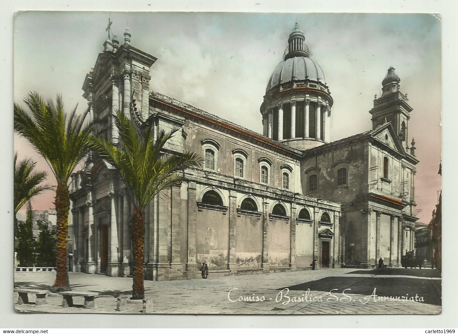 COMISO - BASILICA SS. ANNUNZIATA   VIAGGIATA  FG - Ragusa