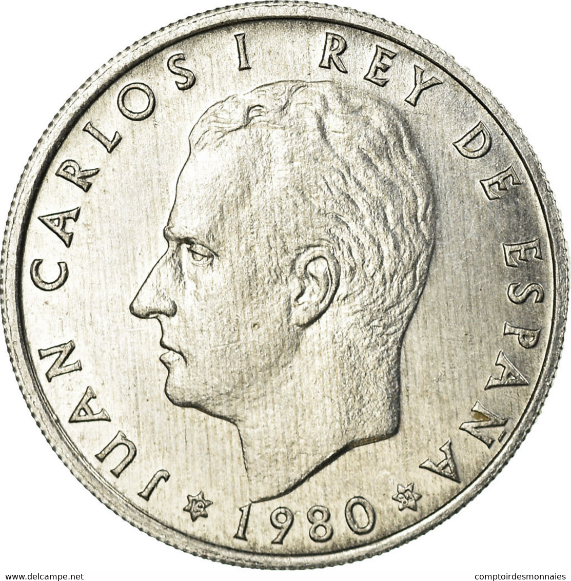 Monnaie, Espagne, Juan Carlos I, 50 Centimos, 1980, TTB, Aluminium, KM:815 - 50 Centimos