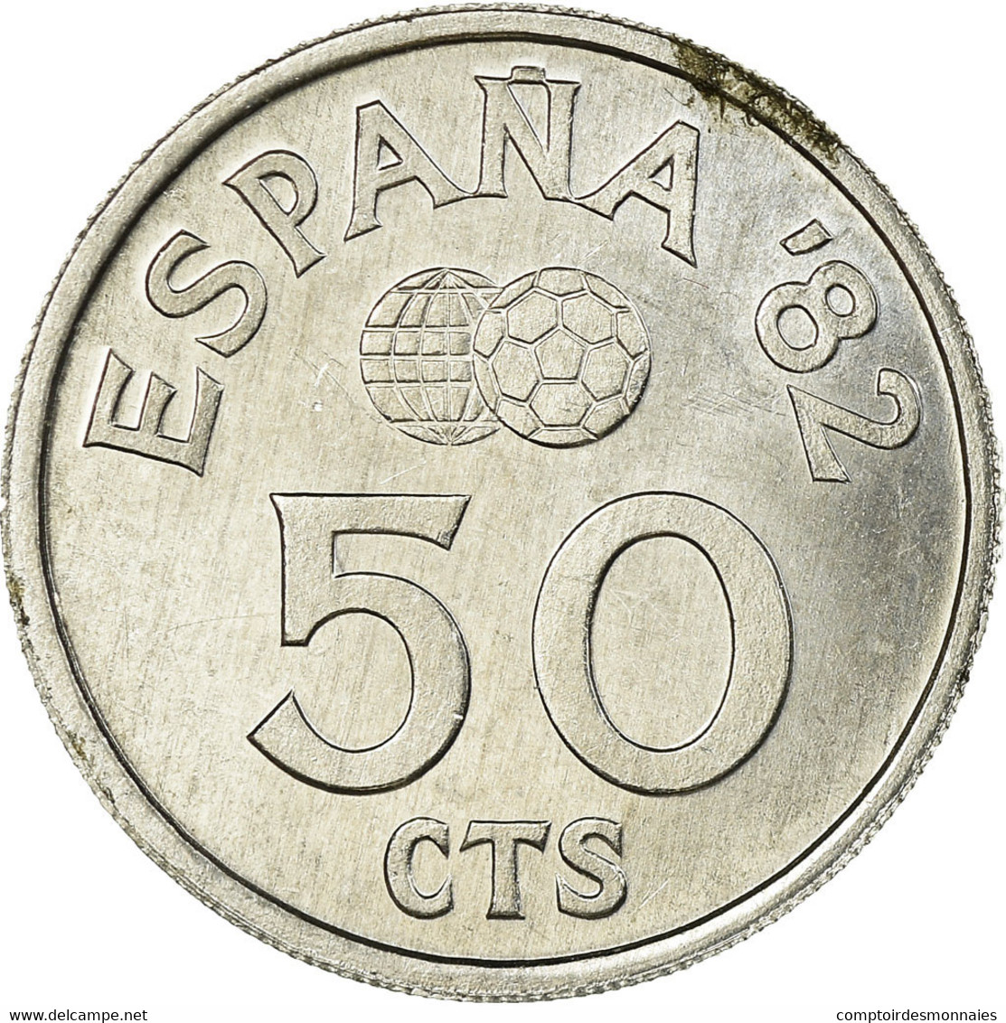 Monnaie, Espagne, Juan Carlos I, 50 Centimos, 1980, SUP, Aluminium, KM:815 - 50 Céntimos