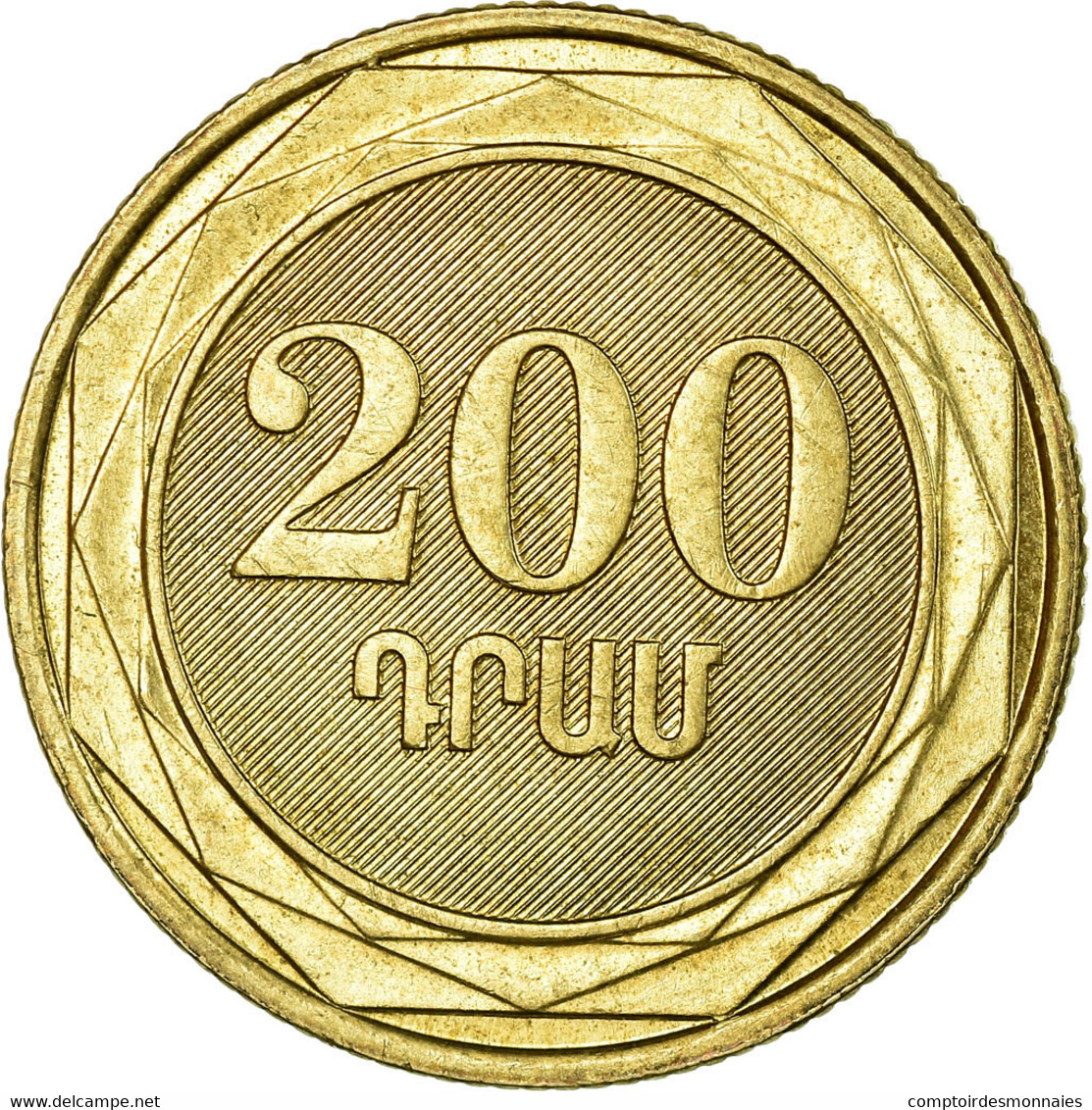 Monnaie, Armenia, 200 Dram, 2014, TTB, Laiton, KM:284 - Armenië