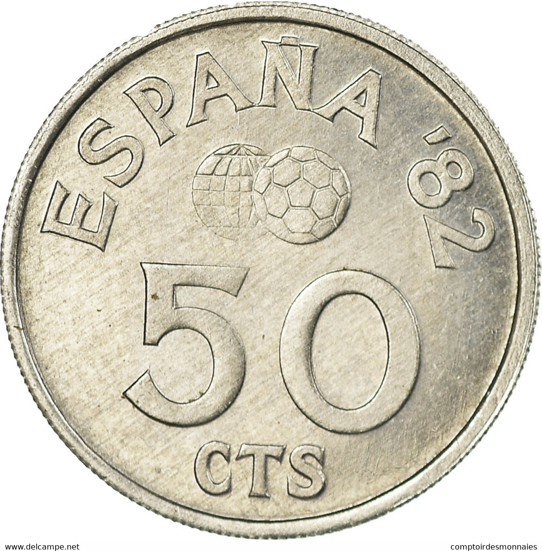 Monnaie, Espagne, Juan Carlos I, 50 Centimos, 1980, SPL, Aluminium, KM:815 - 50 Centimos