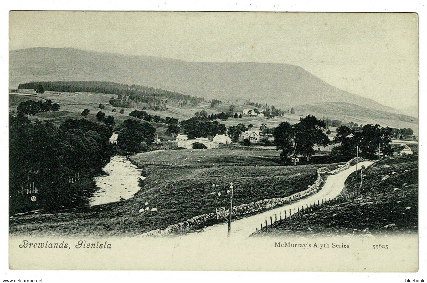 Ref 1511 - Early Postcard - Brewlands Glenisla - Perthshire Scotland - Perthshire
