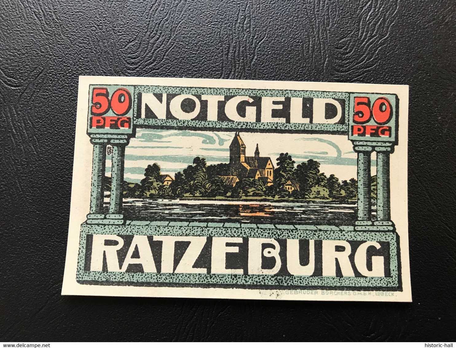 Notgeld - Billet Necéssité Allemagne - 50 Pfennig - Ratzeburg - Zonder Classificatie