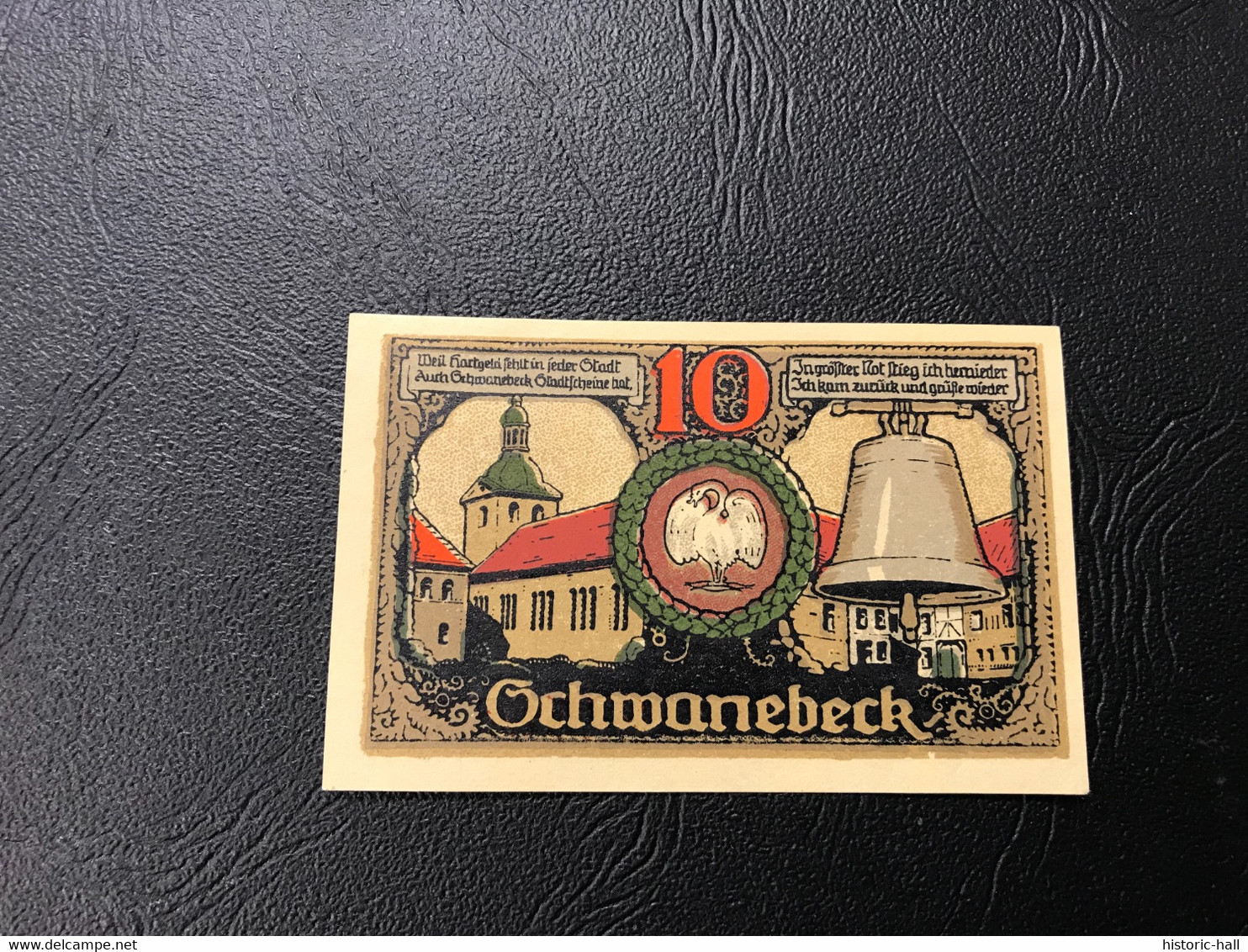 Notgeld - Billet Necéssité Allemagne - 10 Pfennig - Schwanebeck - 1 Avril 1921 - Ohne Zuordnung