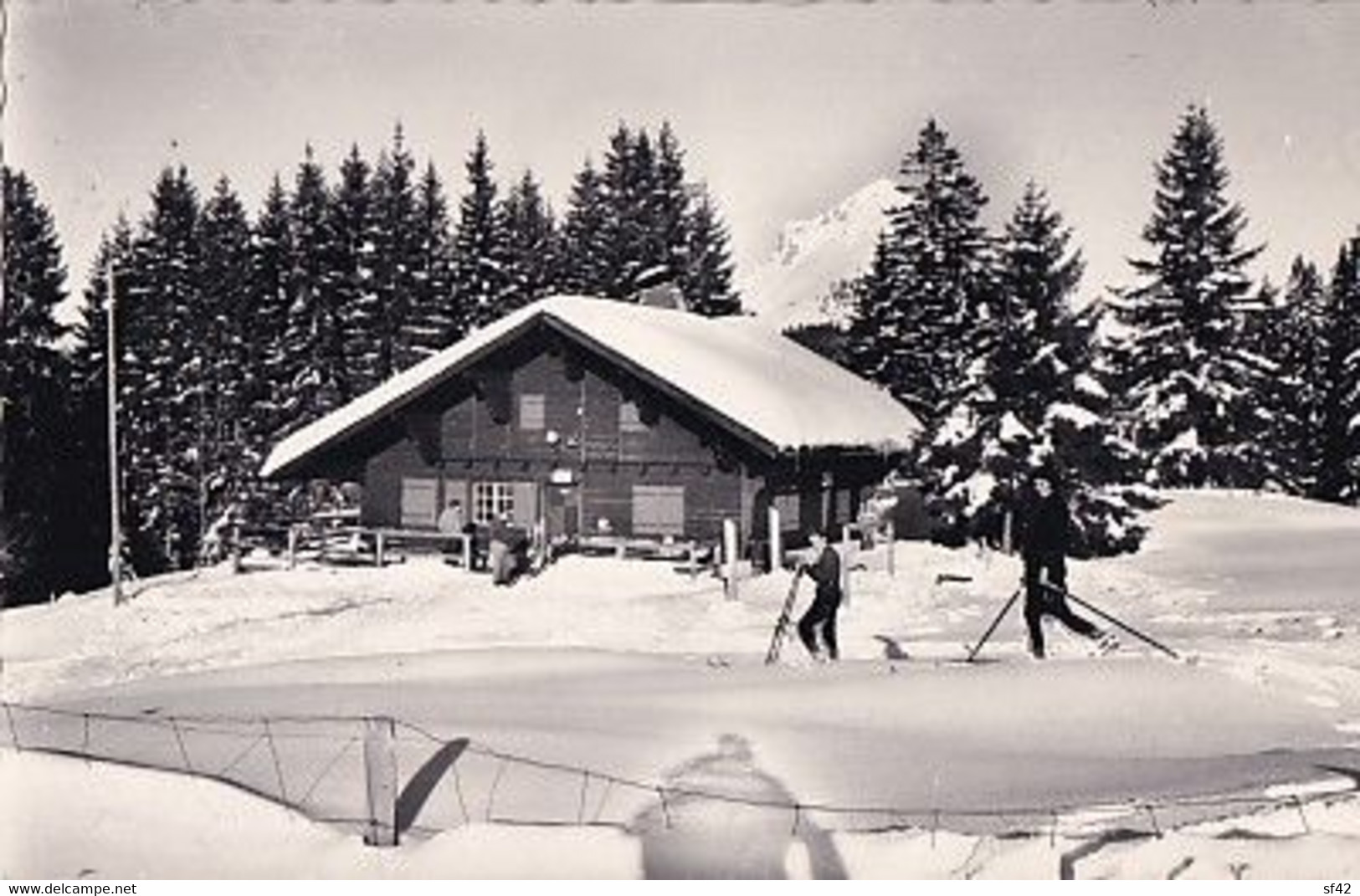 LA BORBUINTZE                      CHATEL ST DENIS     SKIEURS - Châtel-Saint-Denis