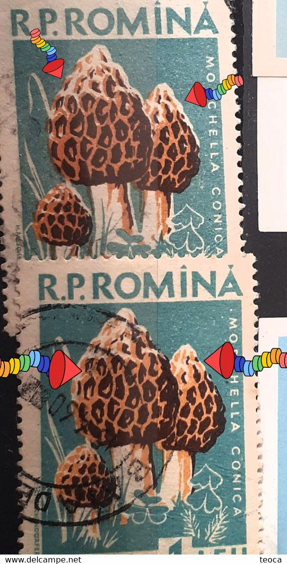 Stamps Errors Romania Lot 7 Stamps  Printed With Errors  See Images Used - Plaatfouten En Curiosa