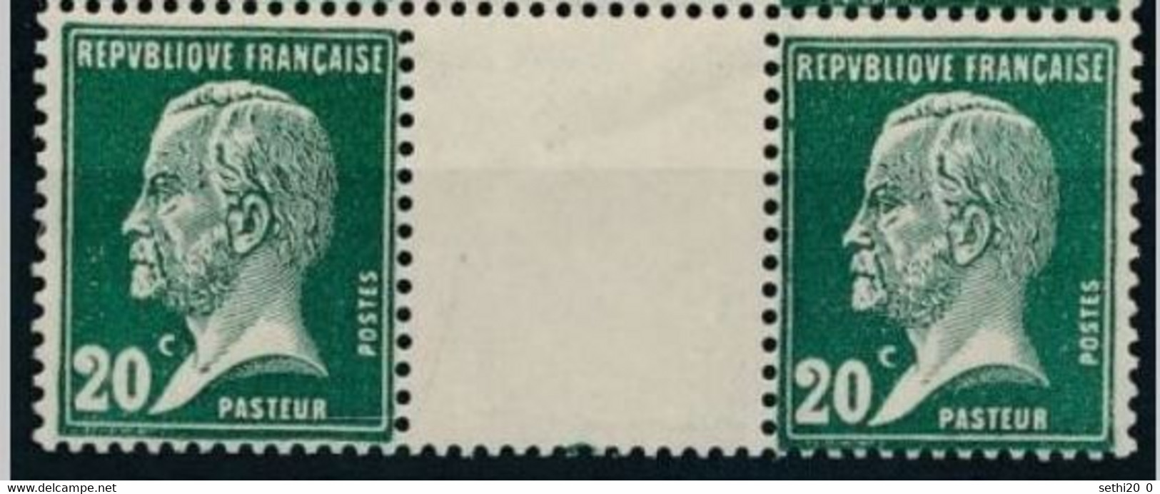 France 1923 20 C Pasteur GP  MNH - Louis Pasteur