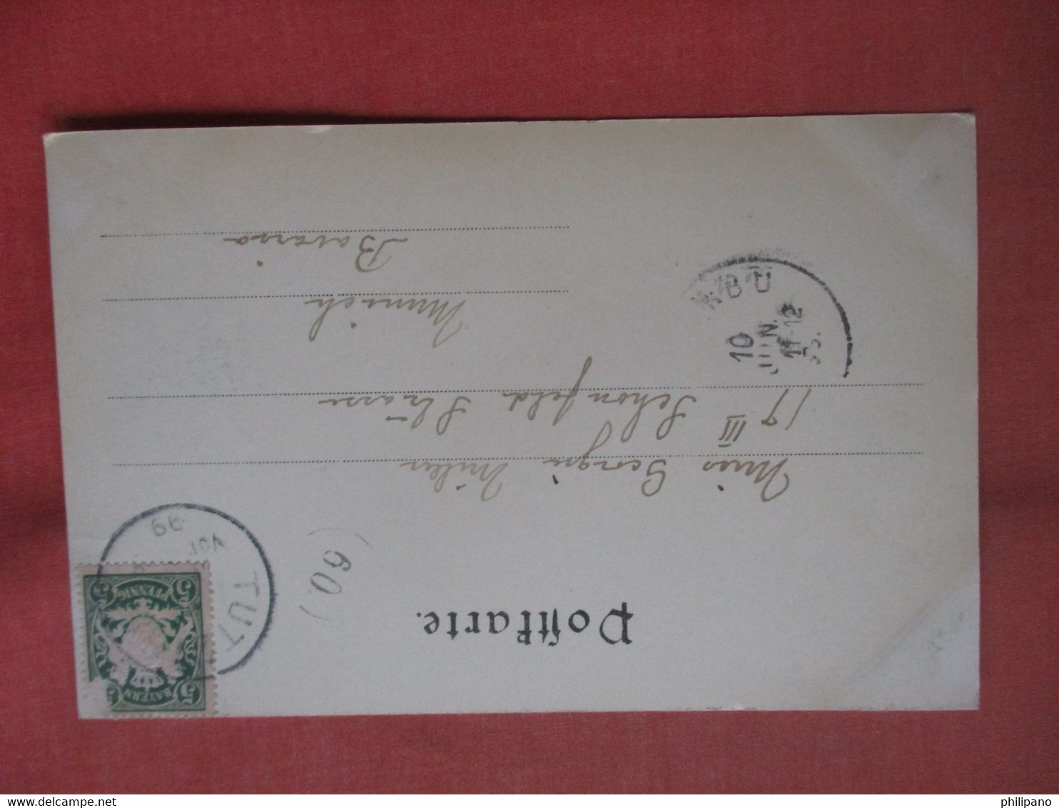 Tutzing / Starnberger  Has Stamp & Cancel.  Germany > Bavaria > Tutzing    Ref  5423 - Tutzing