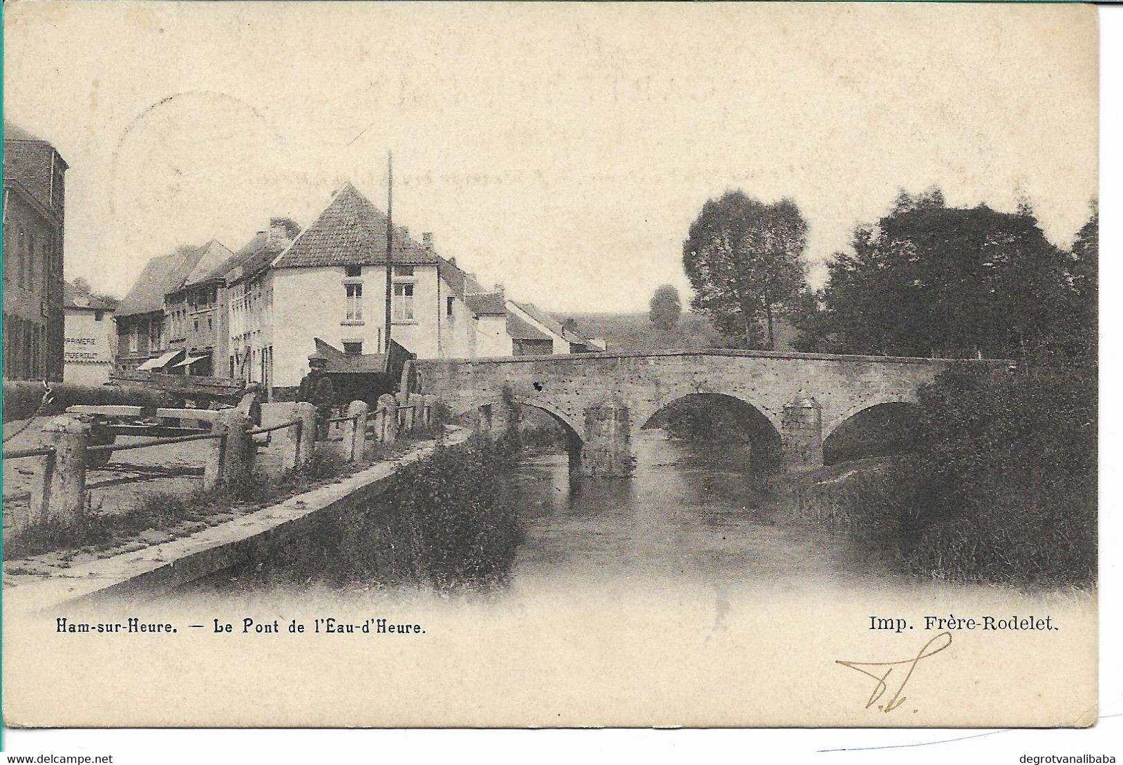 HAMME SUR HEURE: Le Pont De L'eau D'heure - Ham-sur-Heure-Nalinnes