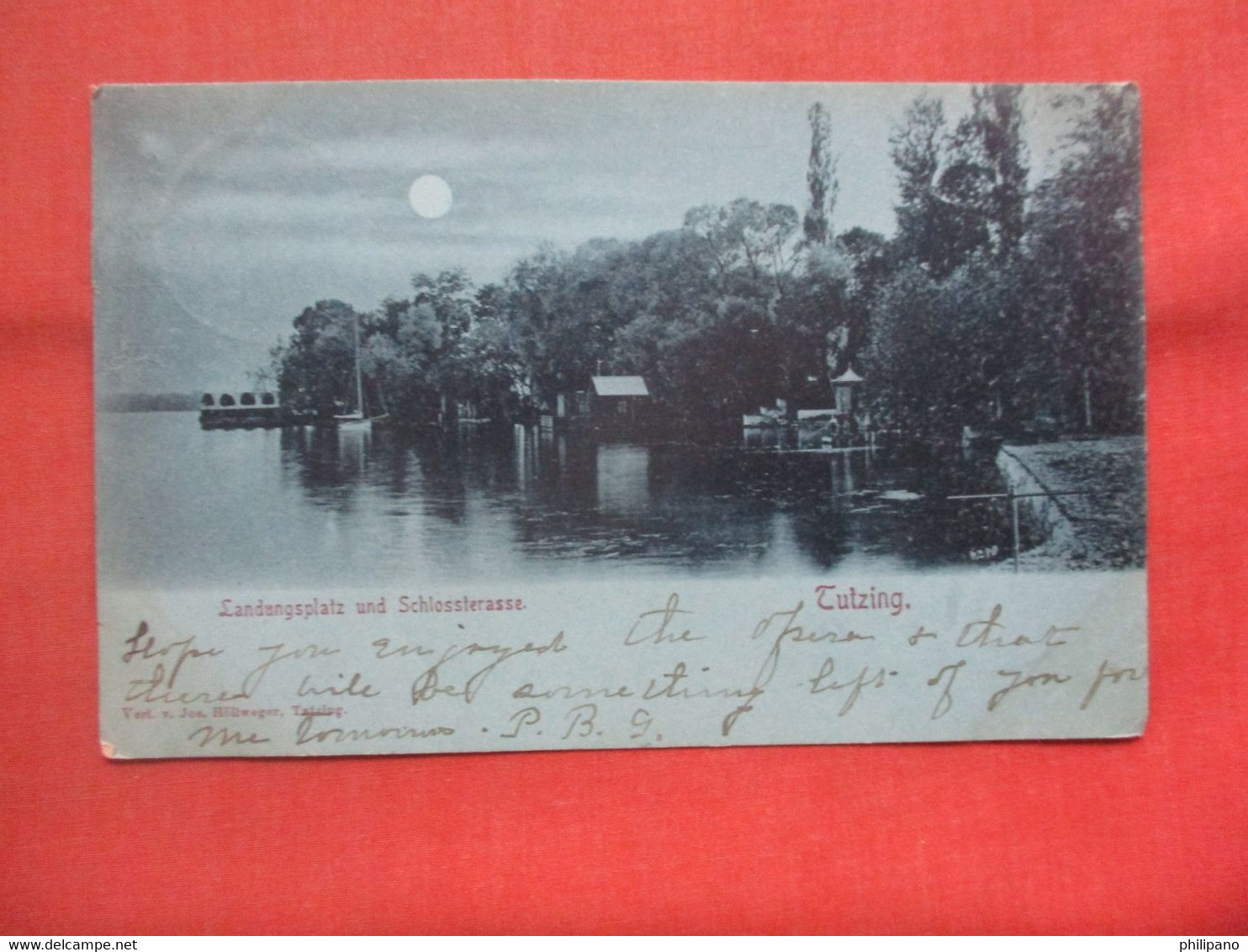 Germany > Bavaria > Tutzing   Has Stamp & Cancel.  Germany     Ref  5423 - Tutzing