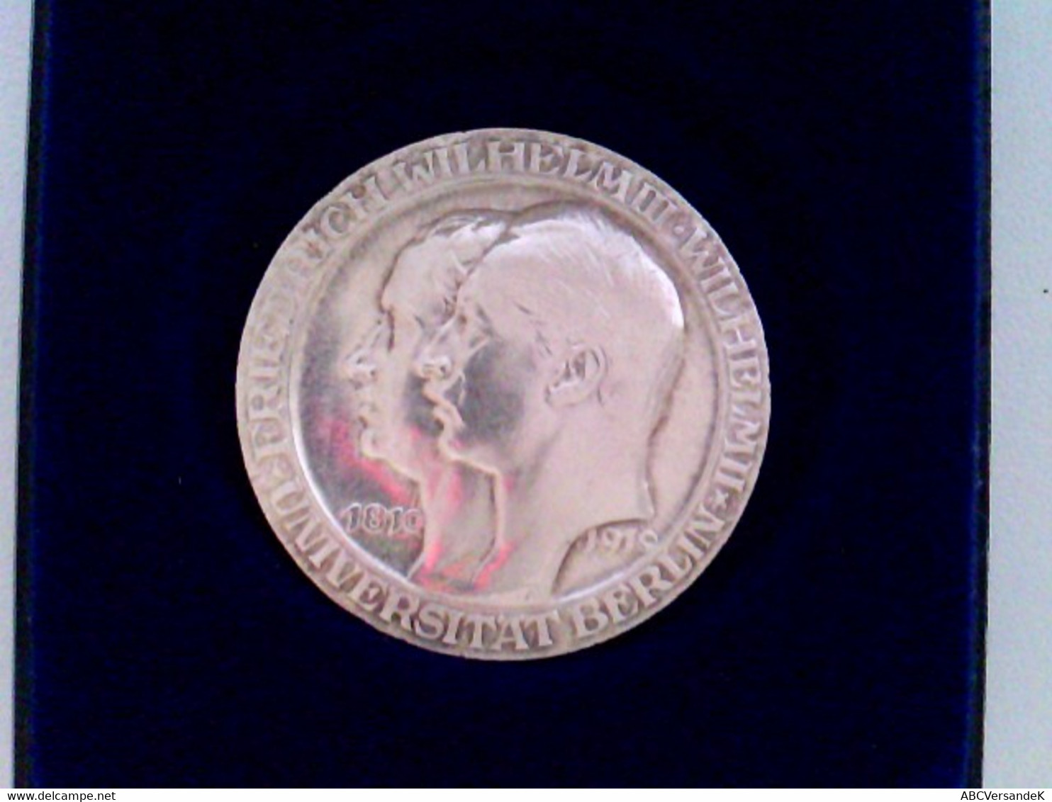 Münze: Drei Mark Deutsches Reich 1910, Friedrich Wilhelm III 3 Und Wilhelm II 2 Universität Berlin, 1810 - 191 - Numismatiek