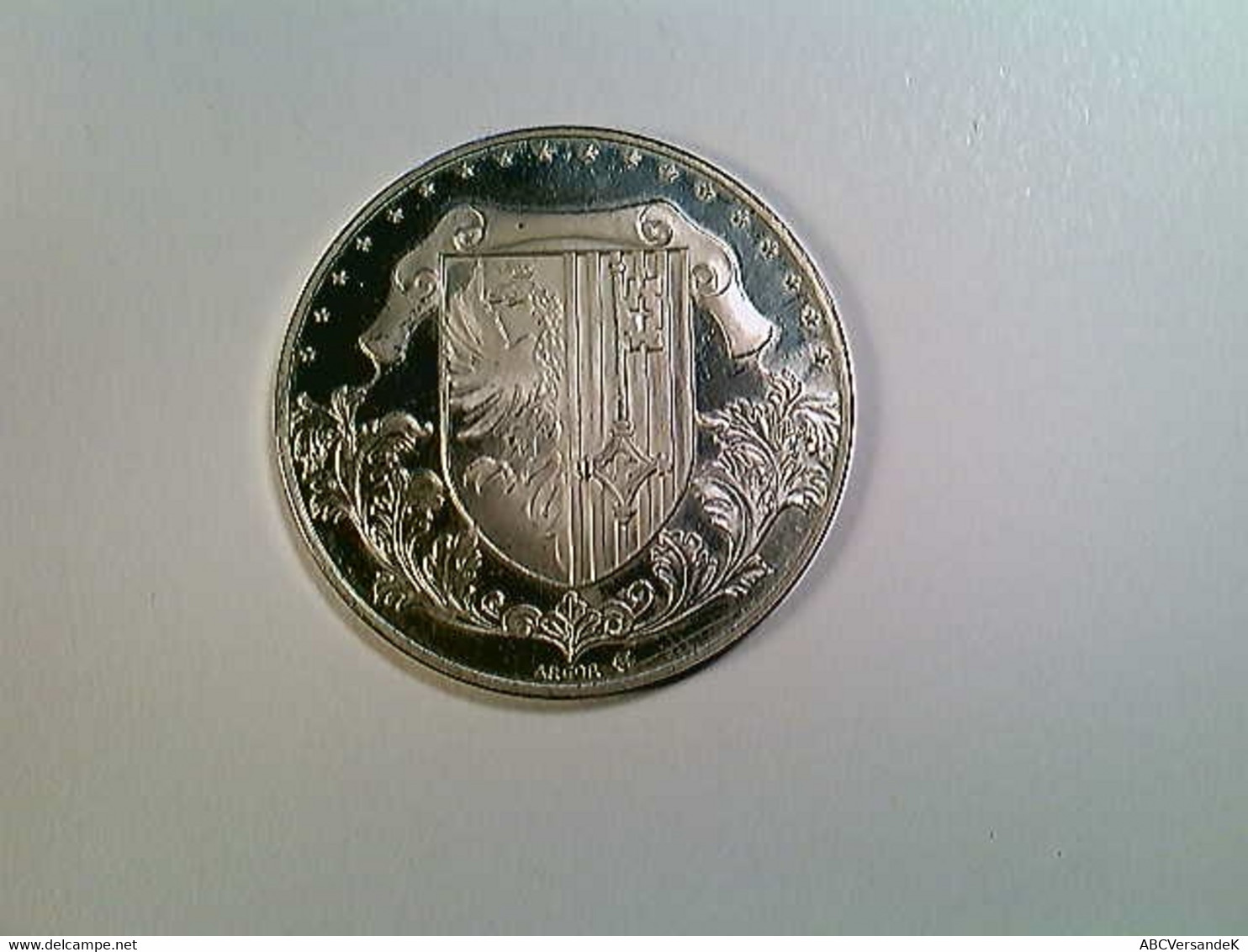 Münze Republica Geneva 1814-1964, Schweiz Kantonalmünze, Argor, Silber, SELTEN! - Numismatiek
