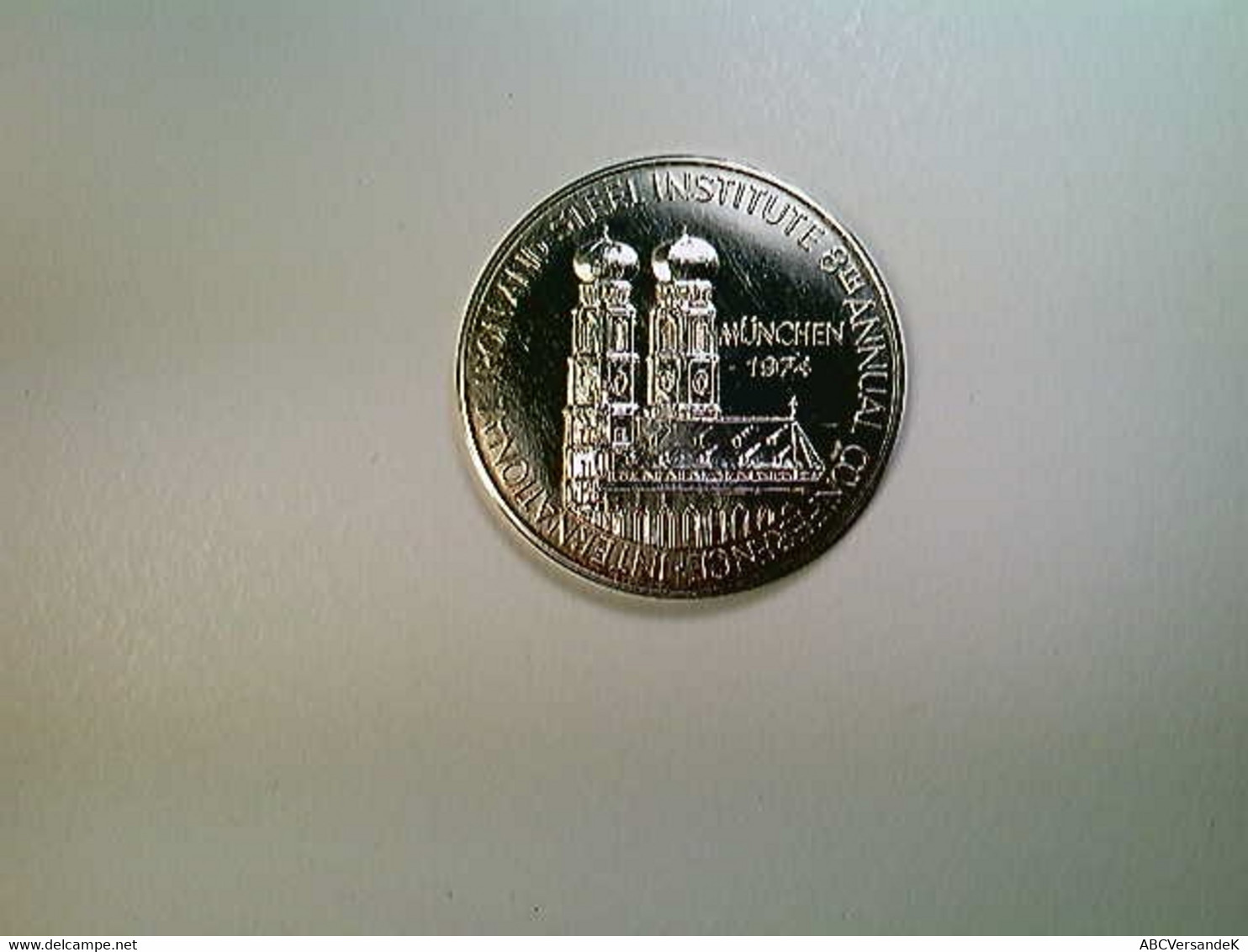 Medaille 100 Jahre Stahlwirtschaft 1874-1974, Düsseldorf/München, 1974, Silber 1000 - Numismatik