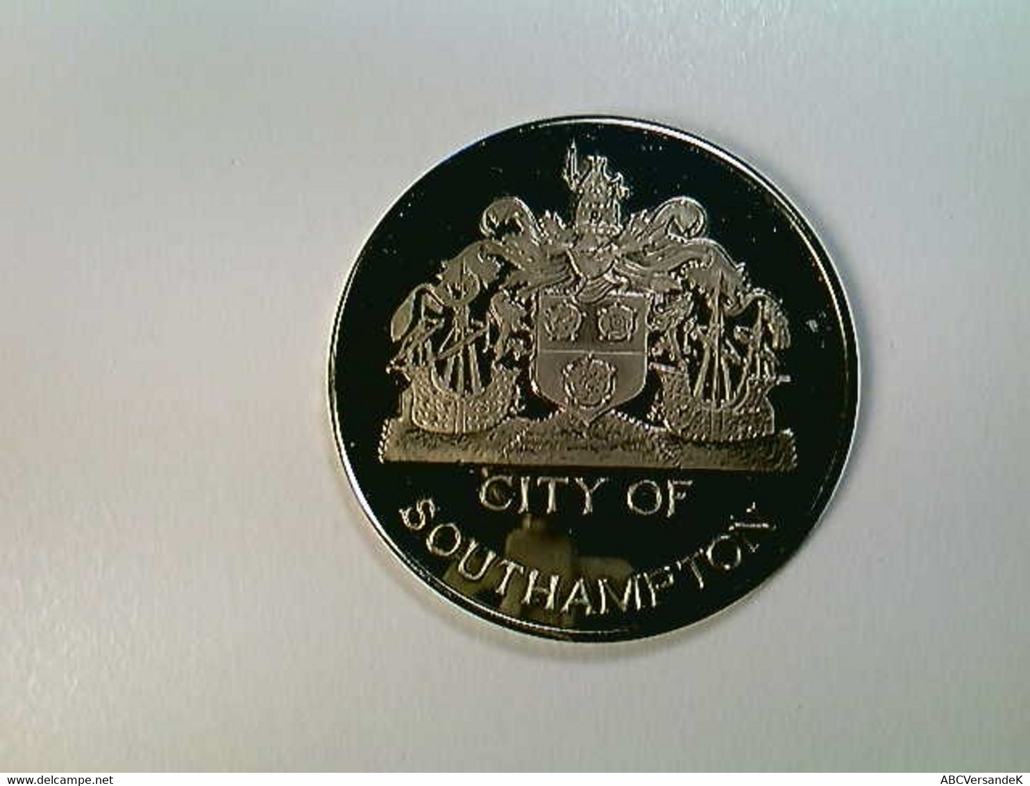 Medaille City Of Southampton, Visit Of The Tall Ships 1982, 45 Mm, Wohl Silber, SELTEN! - Numismatica