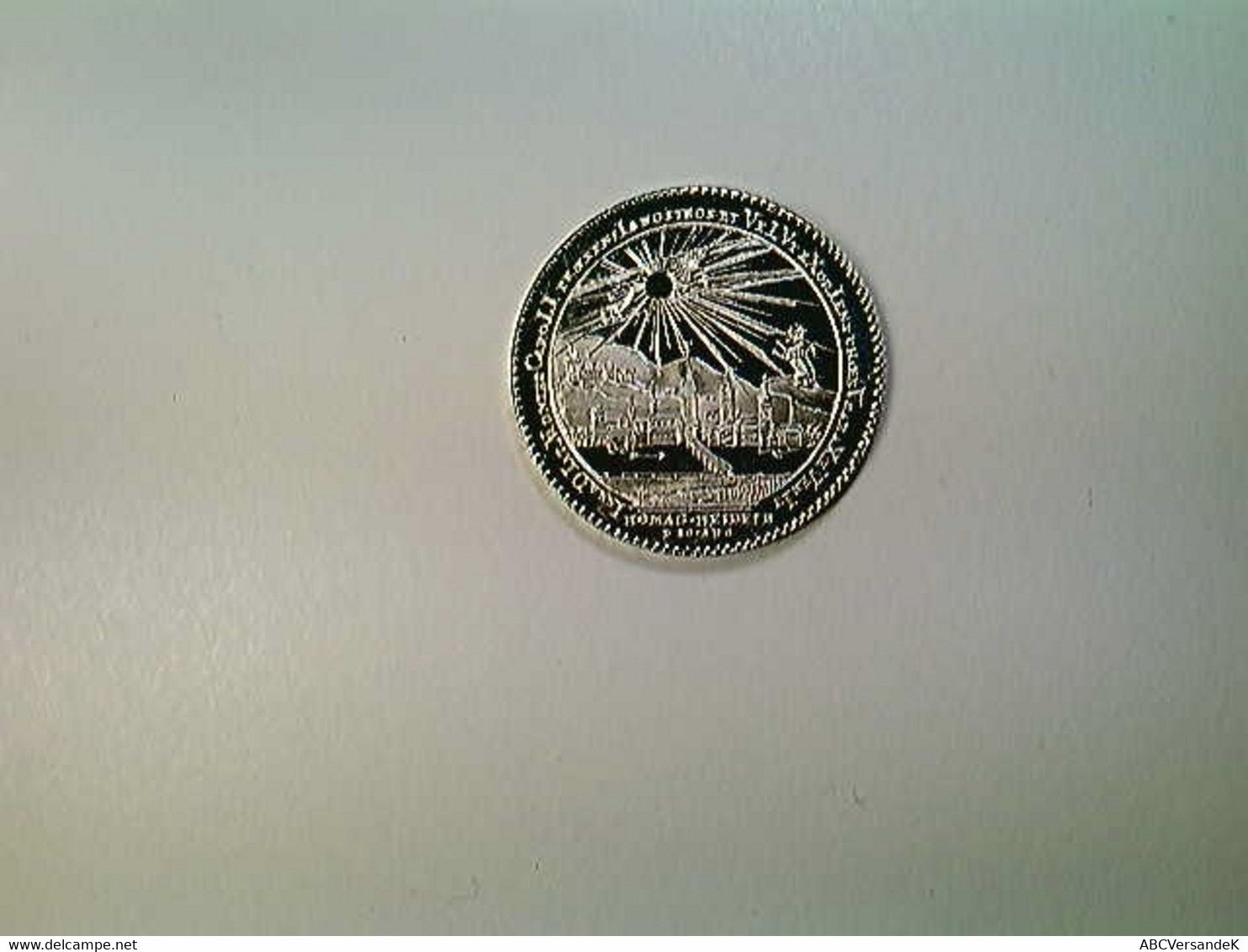 Medaille Car. Theodor D. G. El Palatinus, Ca. 14 Gr., 1978, Silber - Numismatiek
