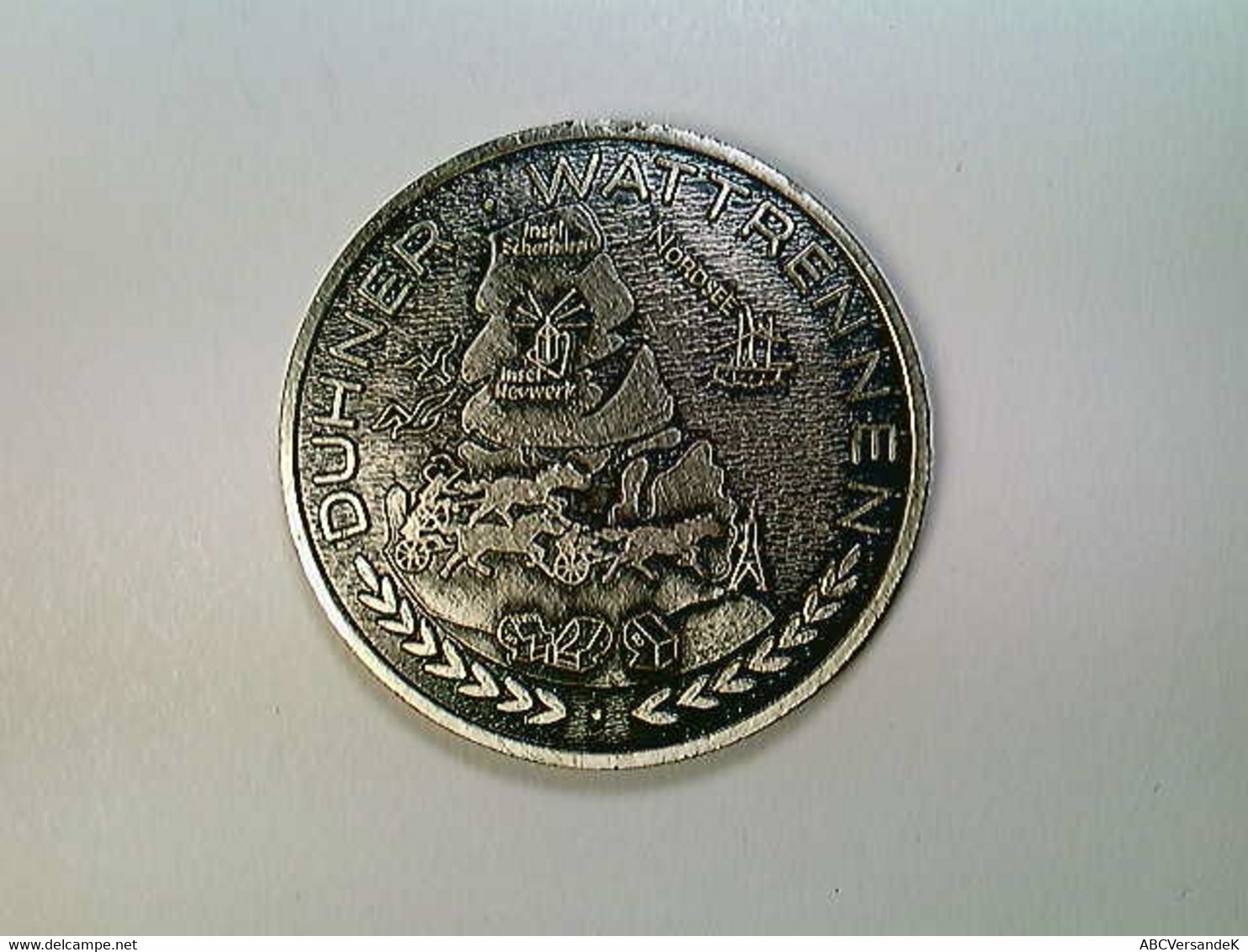 Medaille Cuxhafen, Duhner Wattrennen - Numismatik