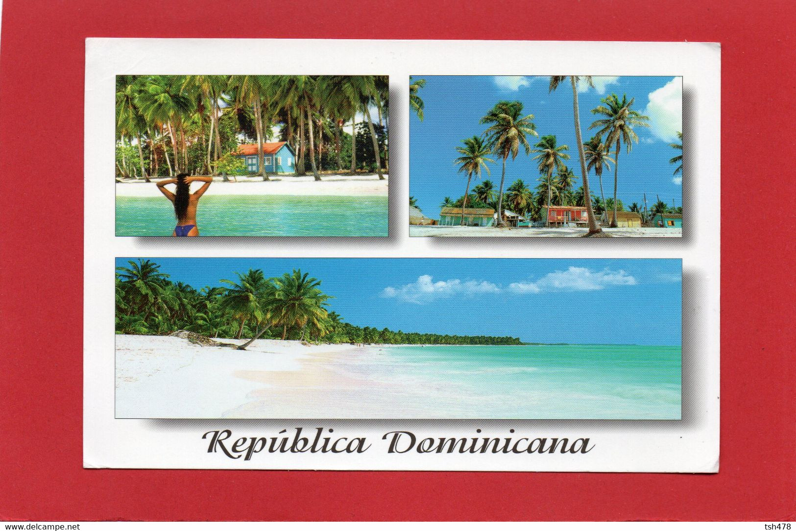 REPUBLICA DOMINICANA---Multi-vues--voir 2 Scans - Dominica