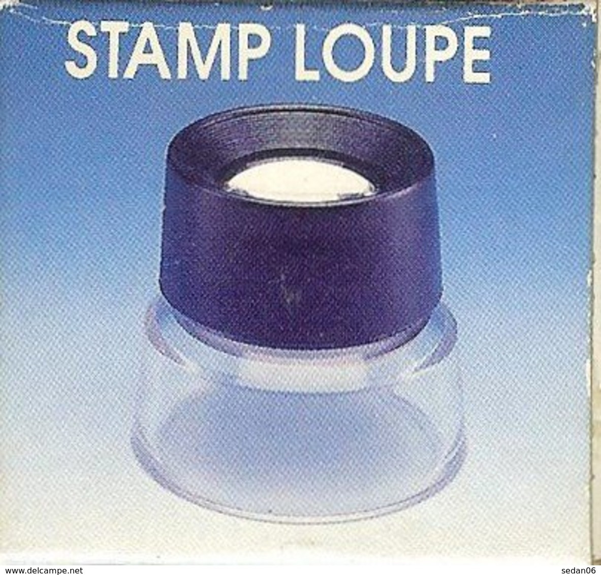 DAVO - LOUPE Sur PIED, Gr.10x - Stamp Tongs, Magnifiers And Microscopes