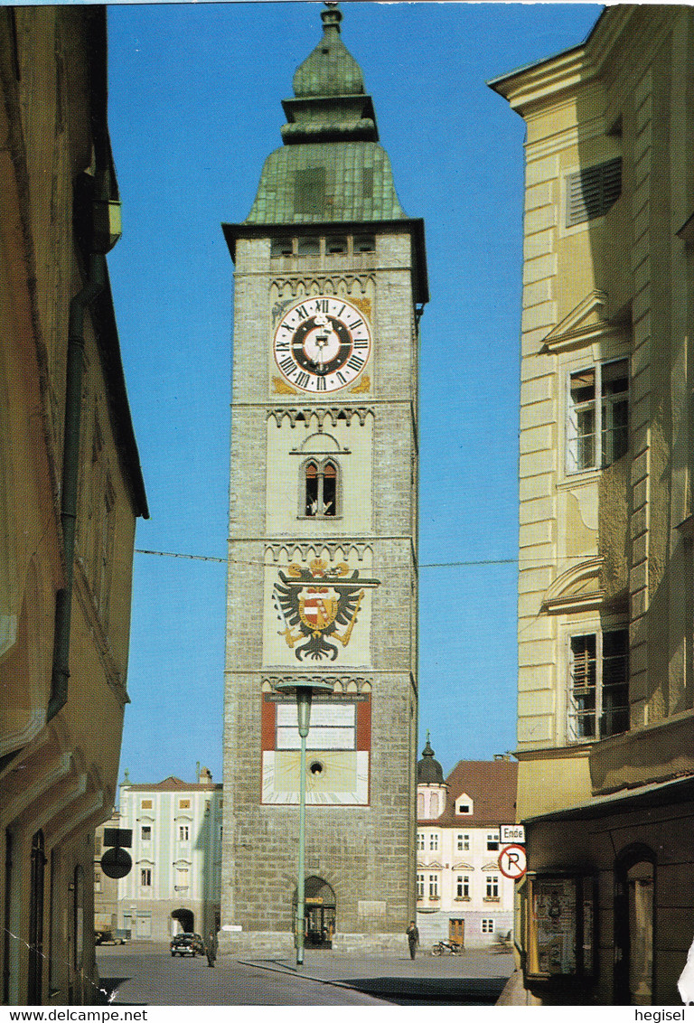 1967, Österreich, Enns, Stadtturm - Enns