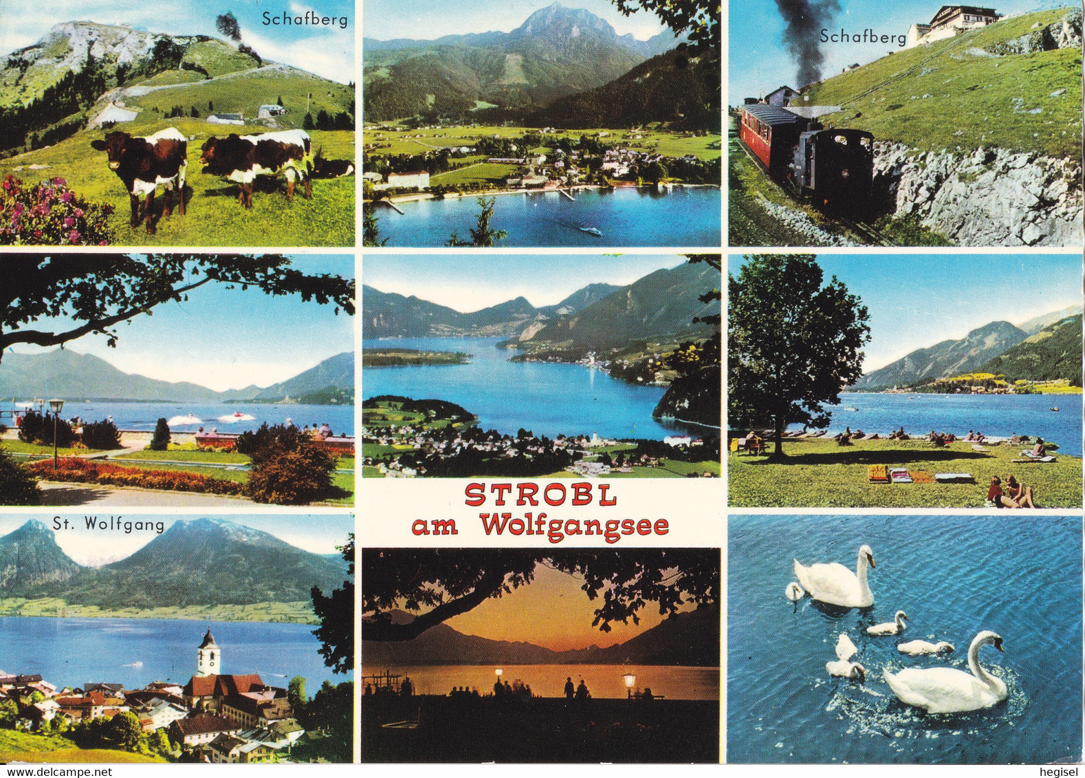 1970, Österreich, Strobl Am Wolfgangsee, St. Wolfgang, Schafberg, Oberösterreich - Strobl