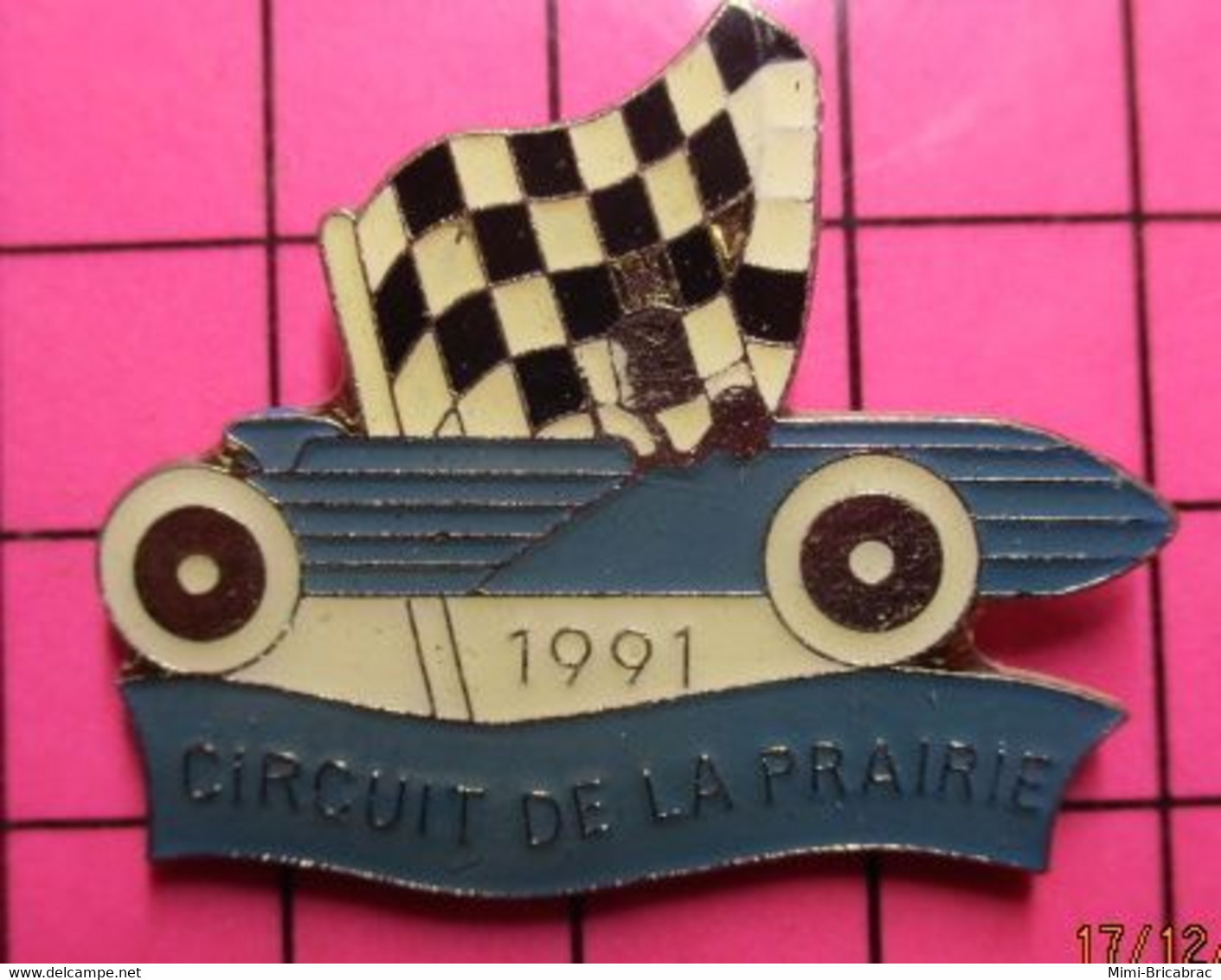 411e Pin's Pins / Beau Et Rare / THEME : SPORTS / AUTOMOBILE CIRCUIT DE LA PRAIRIE CAEN 1991 - Automobilismo - F1