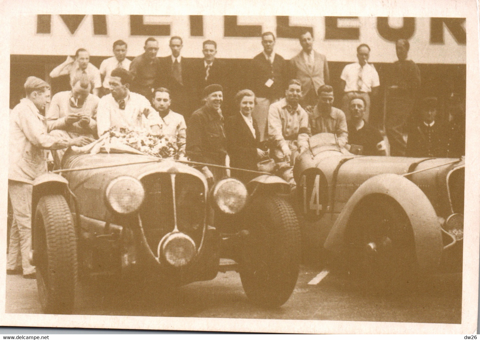 Publicité Les Mutuelles Du Mans - Triomphe Delahaye Aux 24 Heures 1938 (Chaboud Et Trémoulets Vainqueurs) - Le Mans