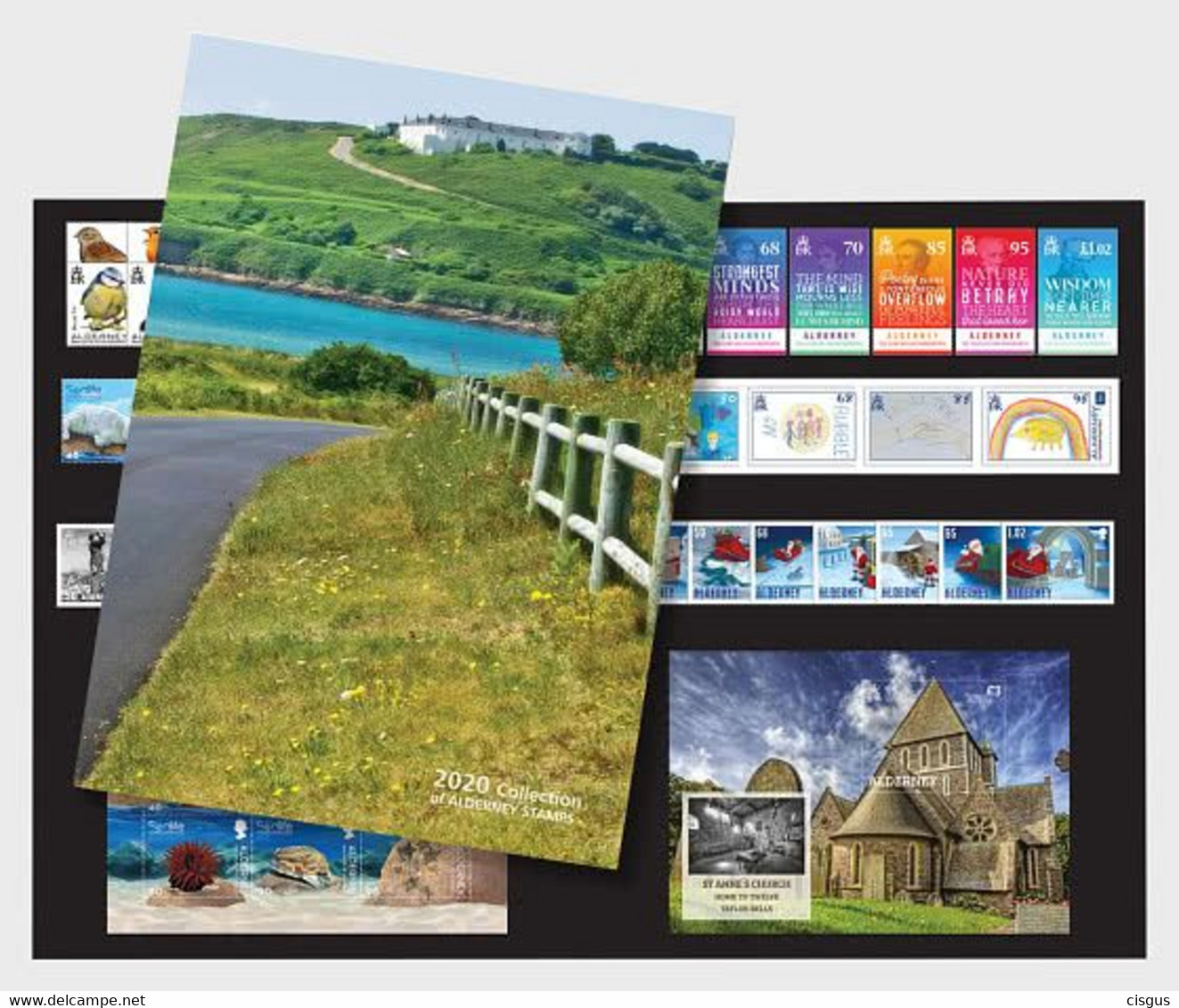 Alderney MNH ** 2020  Year Set - Alderney