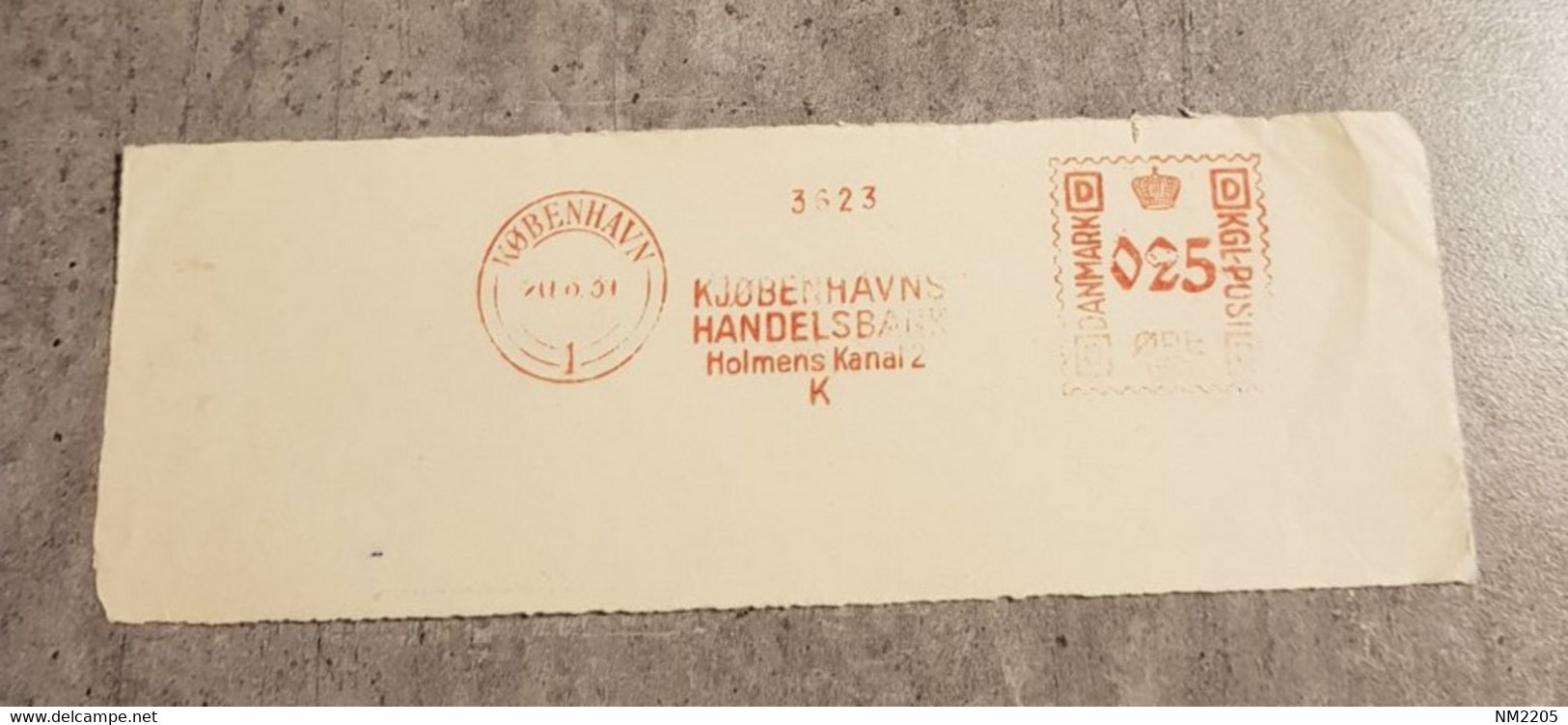 DENMARK OLD FRAGMENT COVER CIRCULED - Maximum Cards & Covers