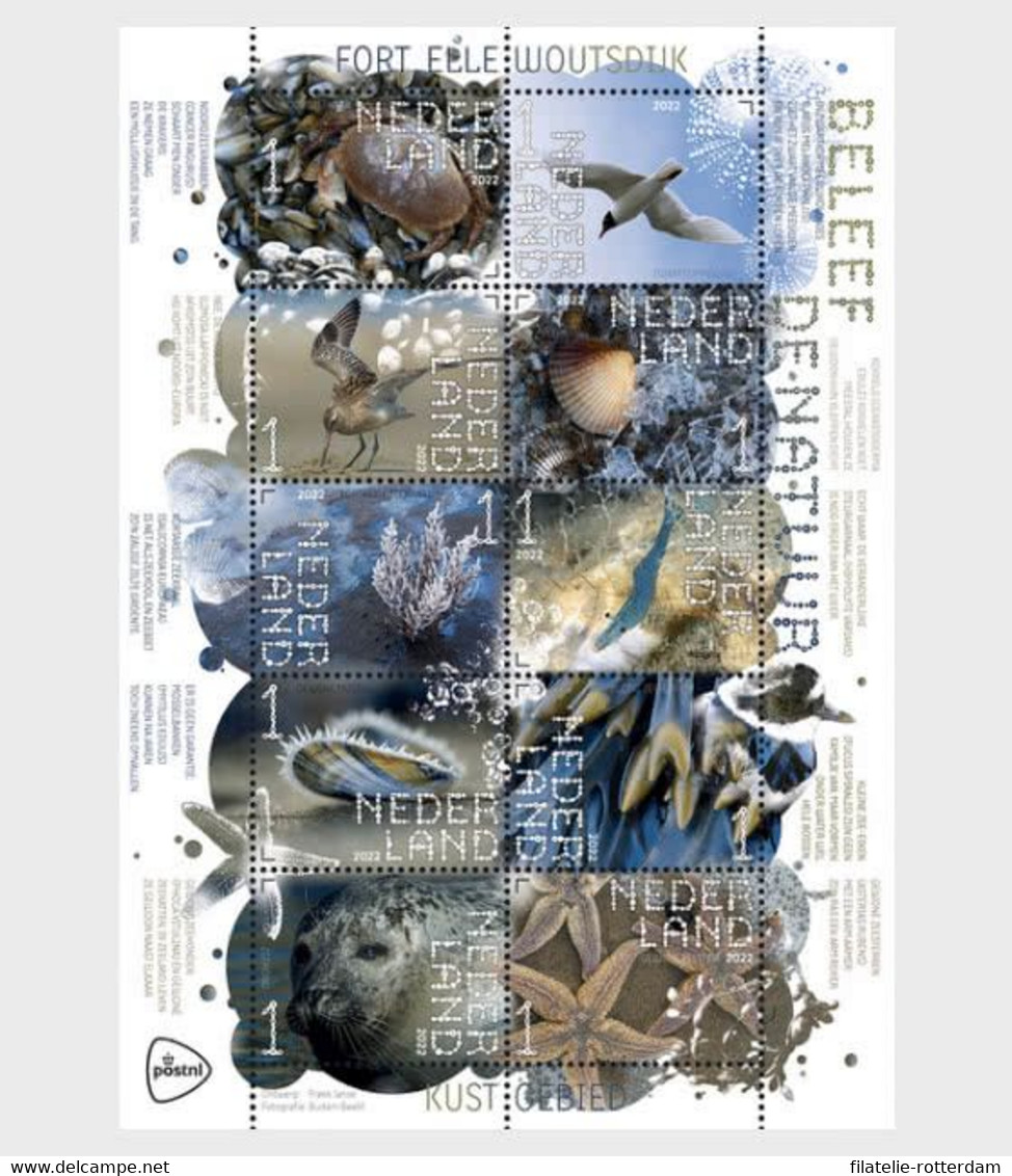 Nederland / The Netherlands - Postfris/MNH - Sheet Beleef De Natuur 2022 - Unused Stamps