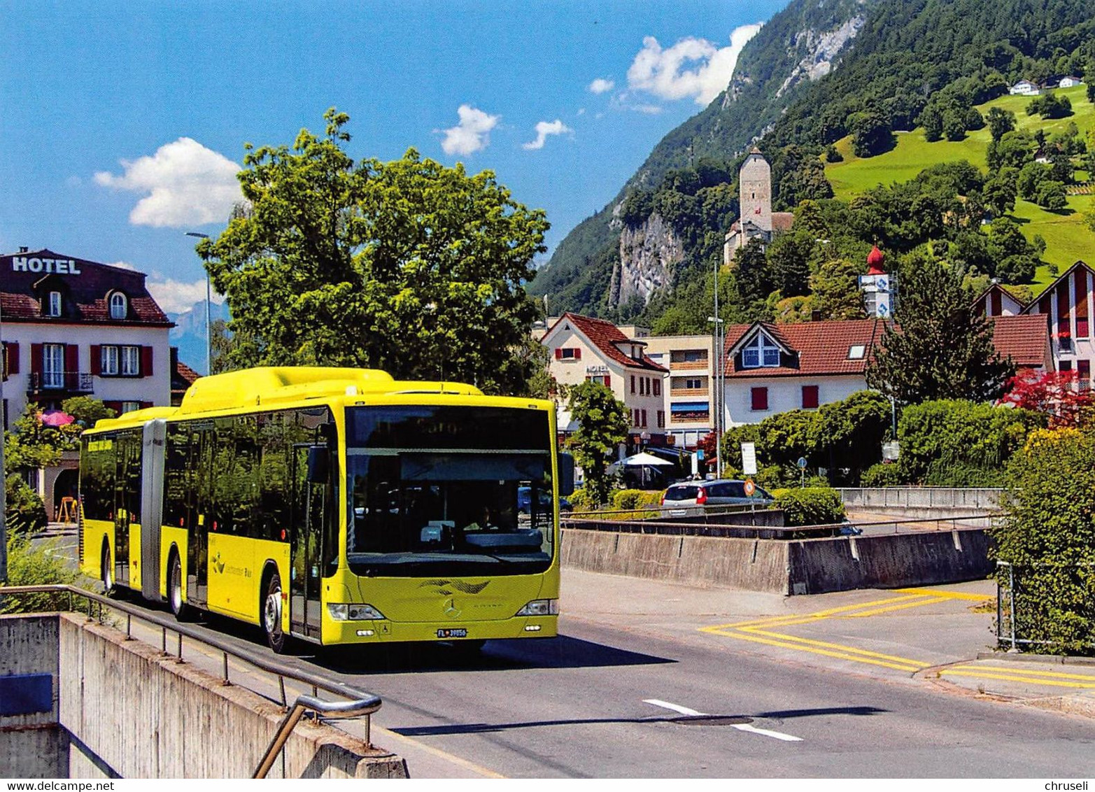 Sargans  Q  Postauto   Limitierte Auflage! - Sargans