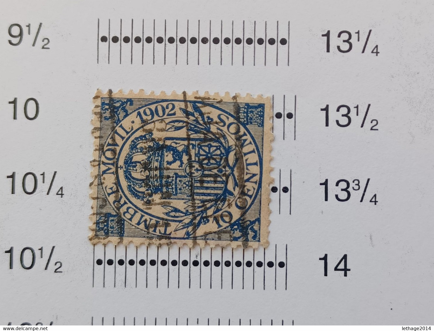 SPAGNA ESPANA 1902 IMPOSTA DI GUERRA FISCAL POSTAGE - Impots De Guerre