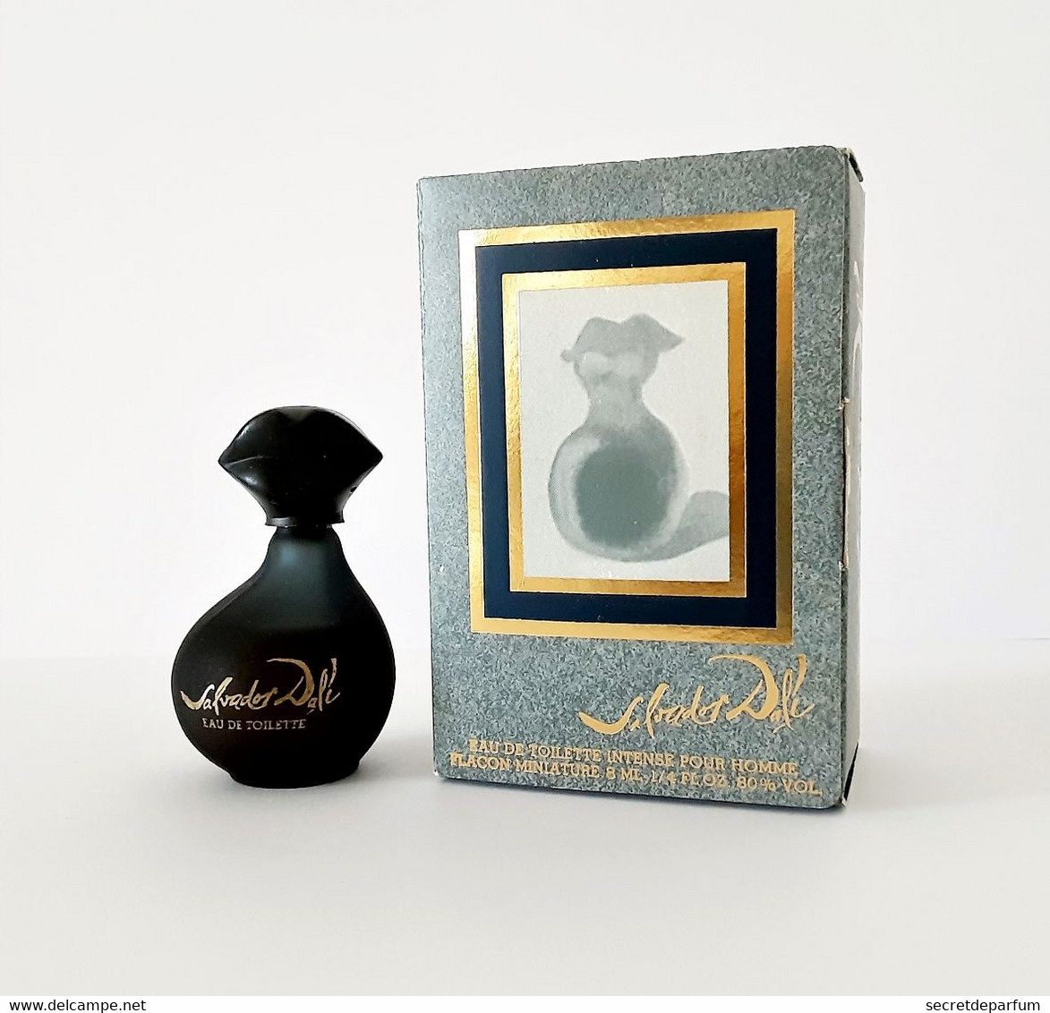 Miniatures De Parfum   SALVADOR DALI    EDT  Pour Homme   8 Ml  + Boite - Miniatures Hommes (avec Boite)