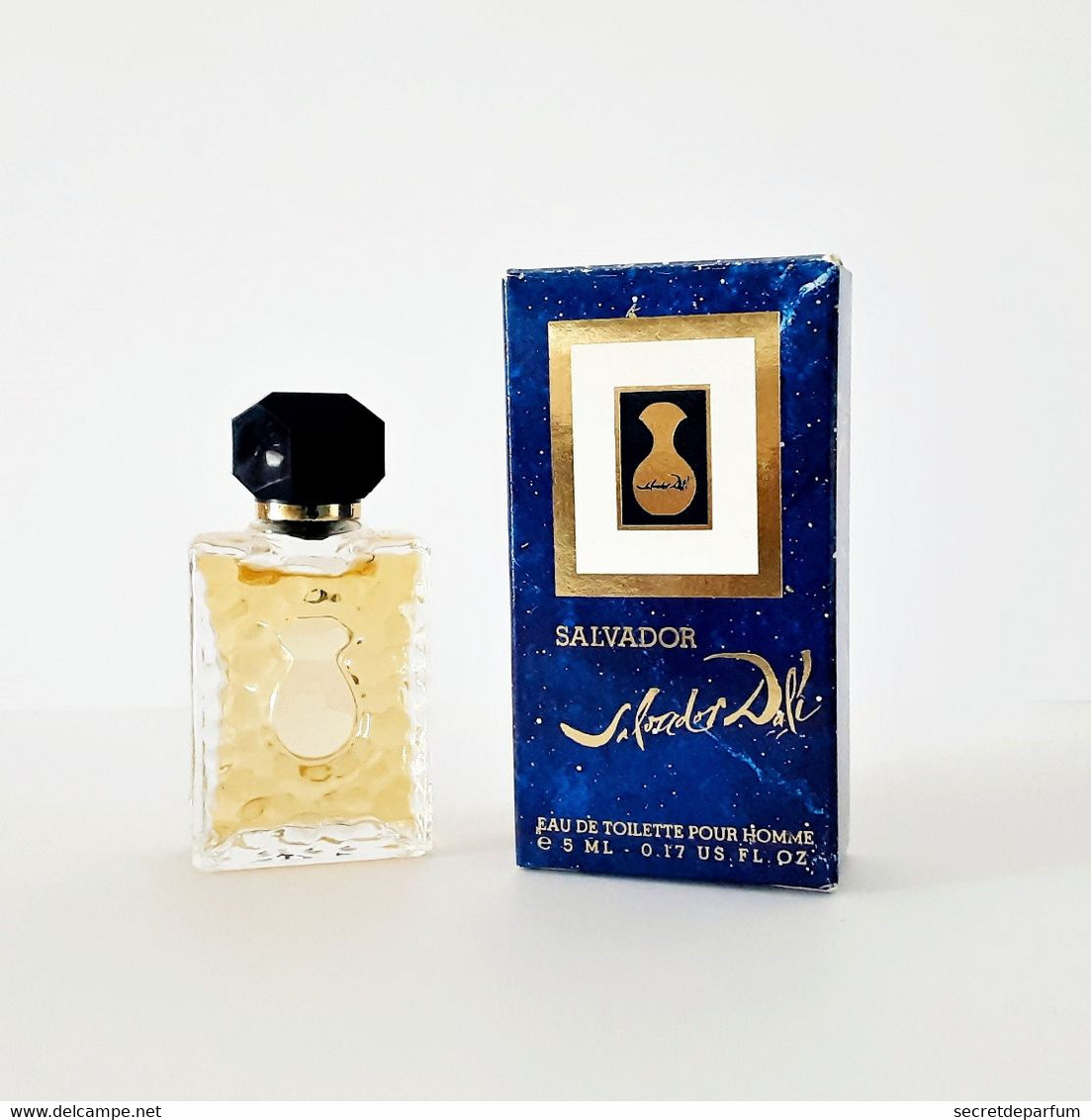 Miniatures De Parfum  SALVADOR De  SALVADOR DALI   EDT  Pour Homme   5  Ml  + Boite - Miniatures Hommes (avec Boite)