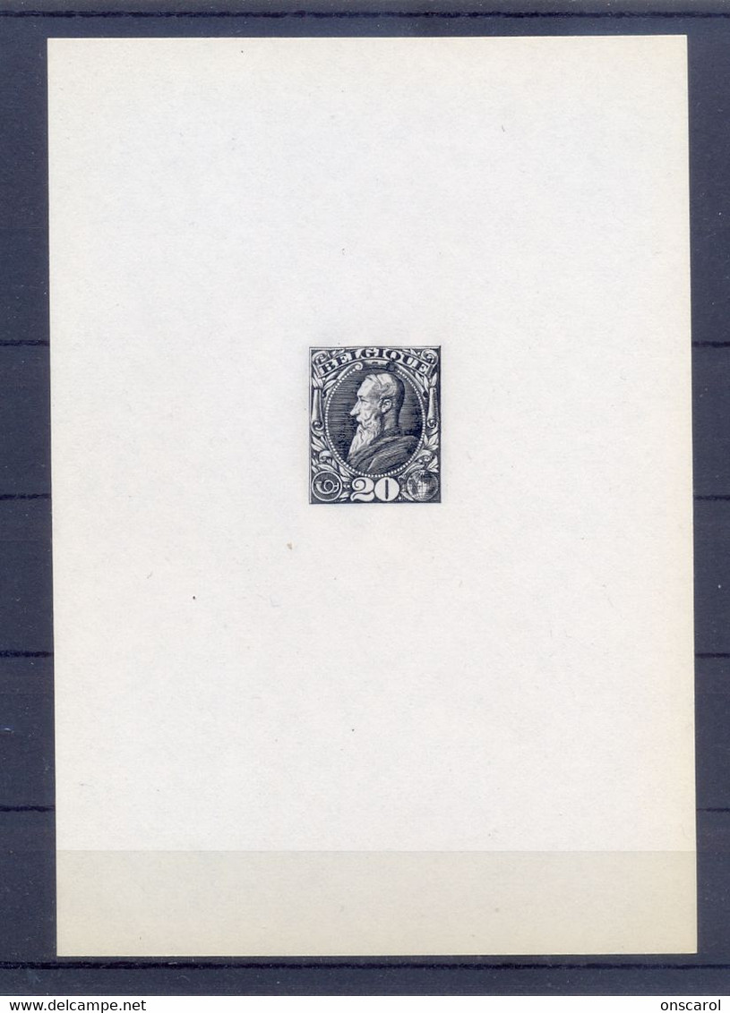 Stes 2098 20 Ct Zwart Op Wit Papier Postgaaf ** MNH PRACHTIG Index 1 - Proofs & Reprints