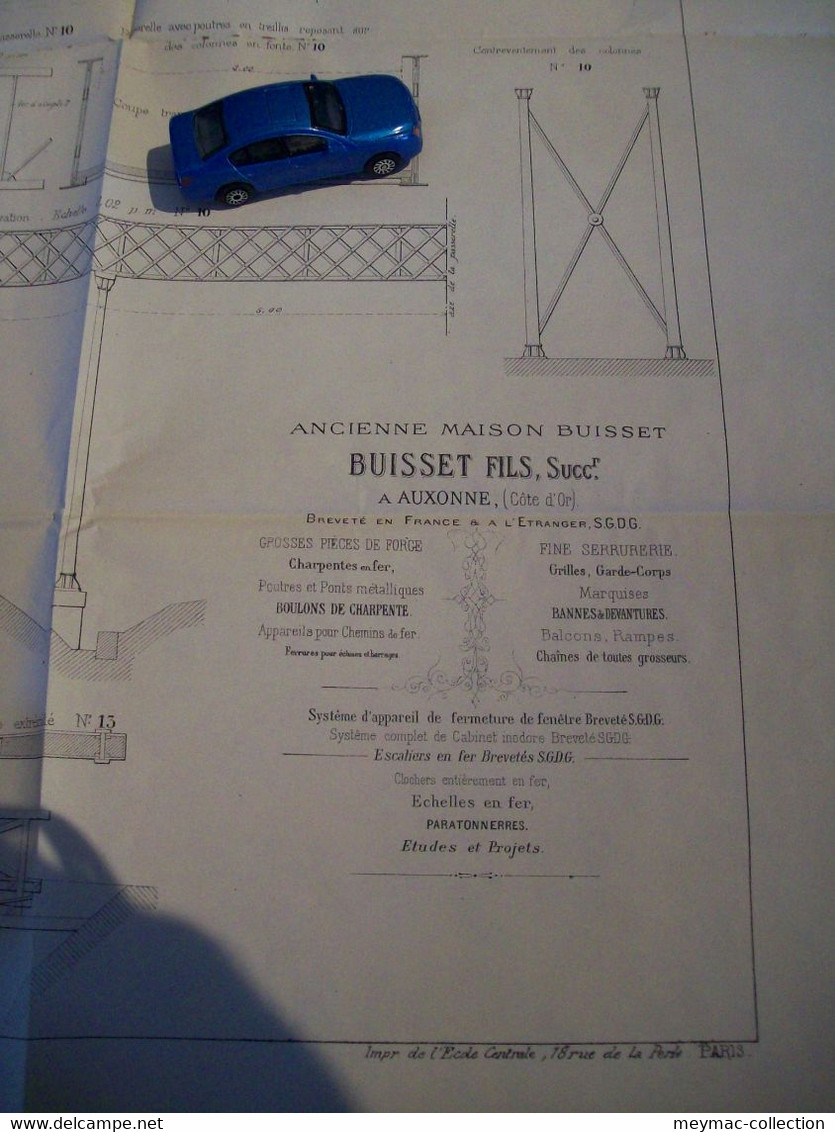 PLAN ARCHITECTURE CABINET ARCHITECTE PUY DOME CLERMONT FERRAND Buisset 21 auxonne passerelles pont cahier prix travaux