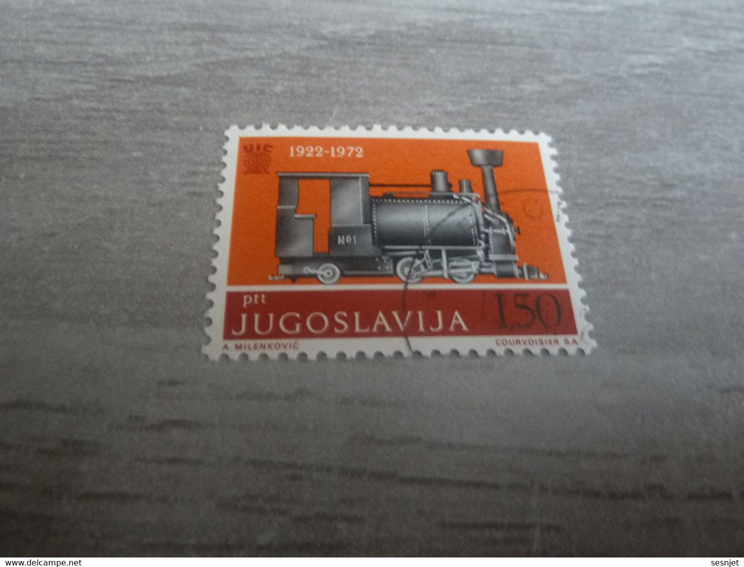Ptt - Jugoslavija - U.I.T. - Val 1.50 - Multicolore - Oblitéré - Année 1972 - - Used Stamps