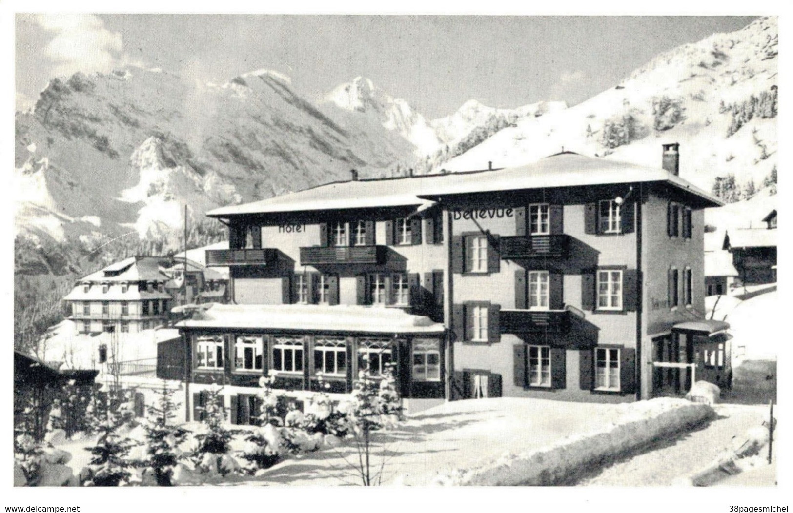 I1701 - BELLEVUE - Hôtel MÜRREN - SUISSE - Bellevue