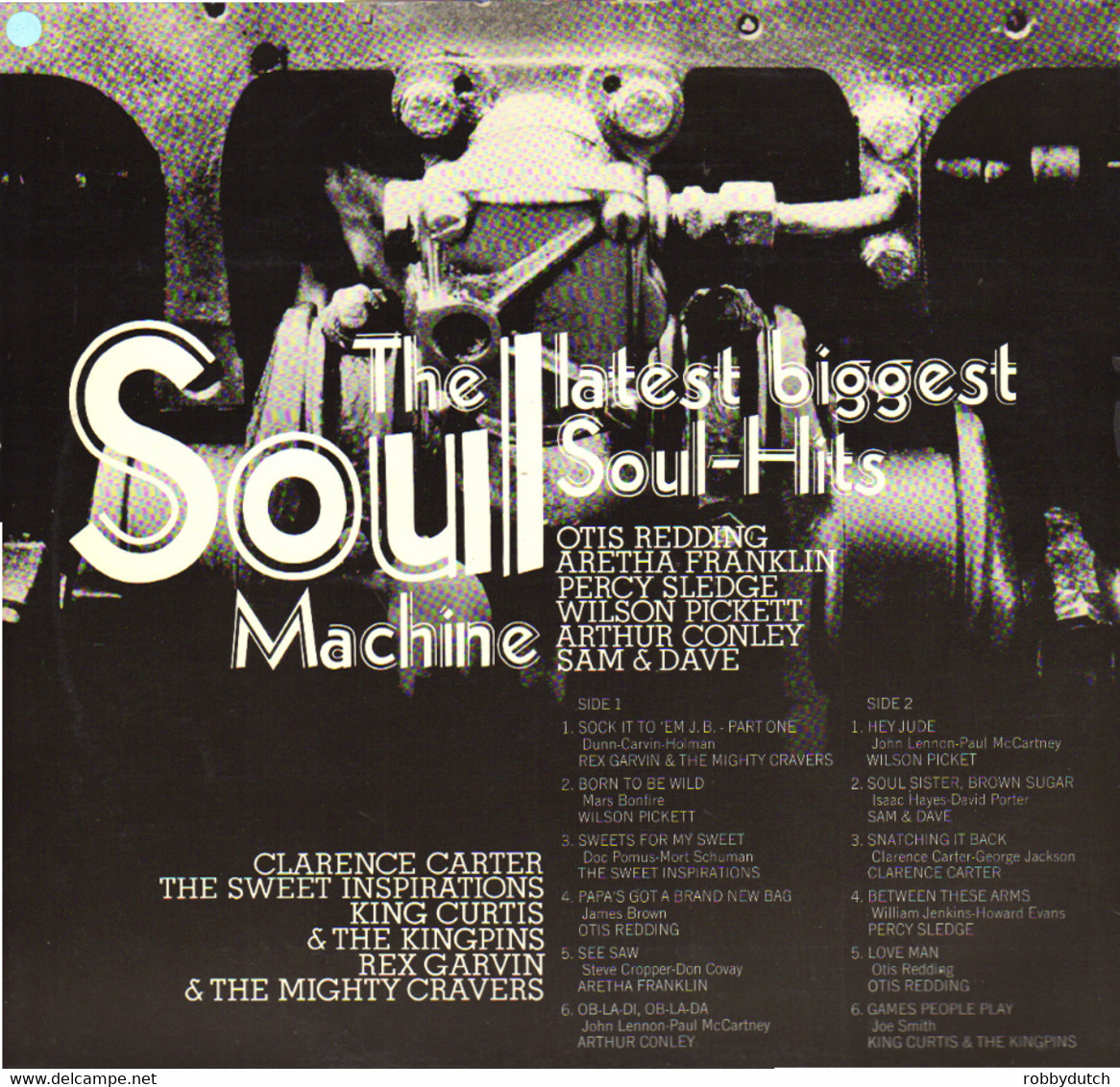 * LP *  THE SOUL MACHINE (the Latest Biggest Soul-hits) - VARIOUS ARTISTS (Germany 1969) - Soul - R&B